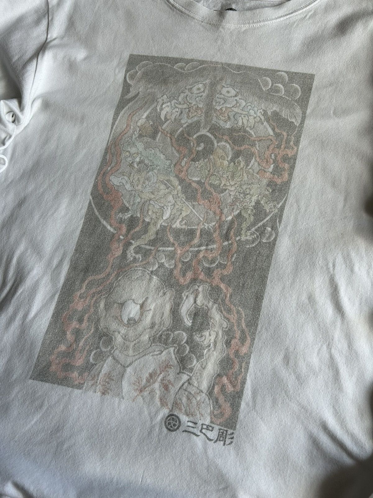 Japanese Brand × Vintage Vintage Japanese Style Long Sleeve Shirt Y2K Crazy Size M Size US M / EU 48-50 / 2 - 4 Thumbnail