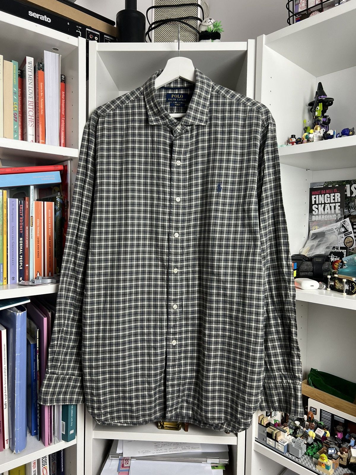 Designer × Polo Ralph Lauren × Ralph Lauren Vintage Polo Ralph Lauren checked longsleeve shirt XL 90s 00s Size US XL / EU 56 / 4 - 1 Thumbnail