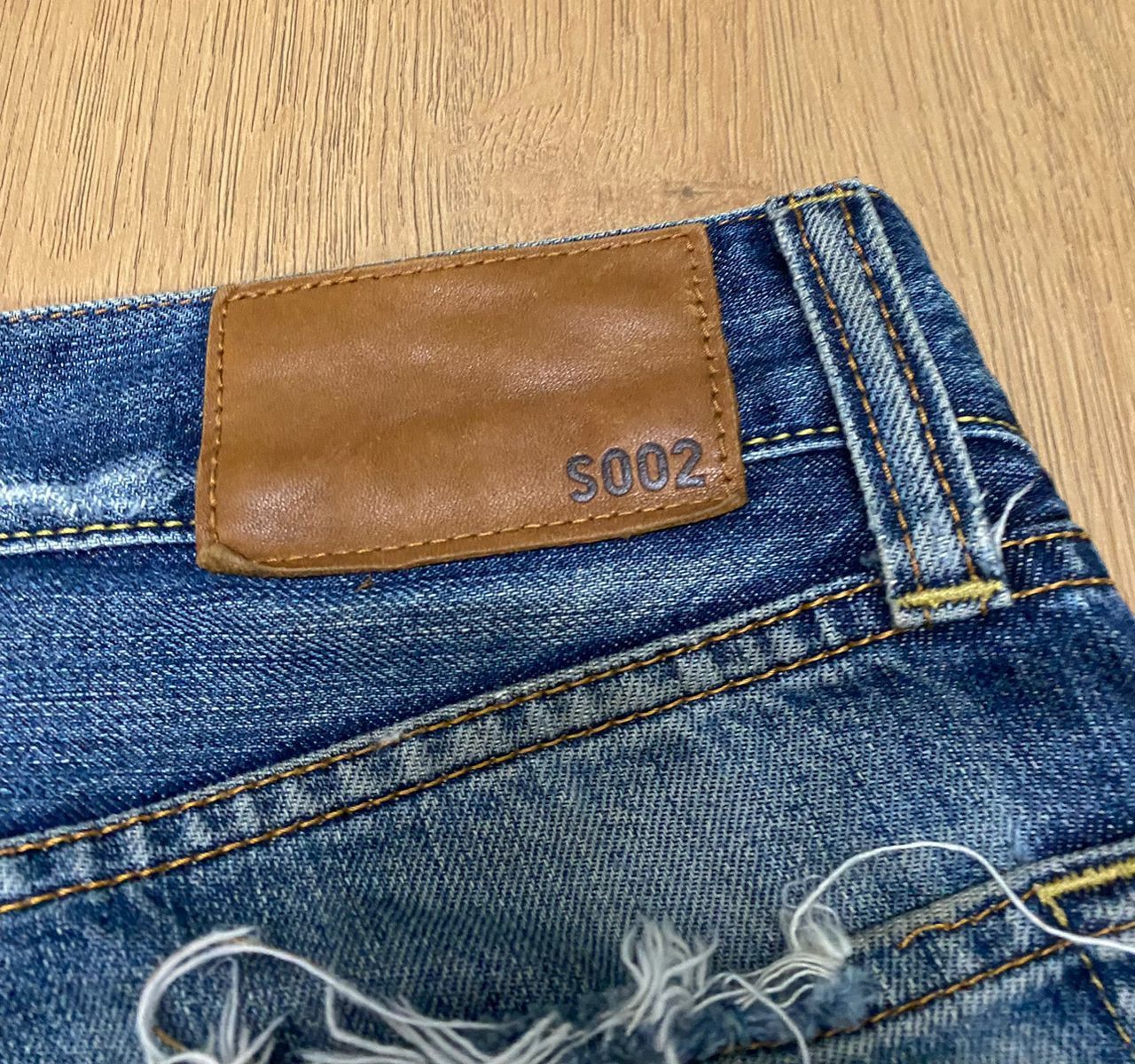 Japanese Brand W30 vintage Uniqlo jeans SS02 Distressed Denim Jeans Size US 30 / EU 46 - 4 Thumbnail