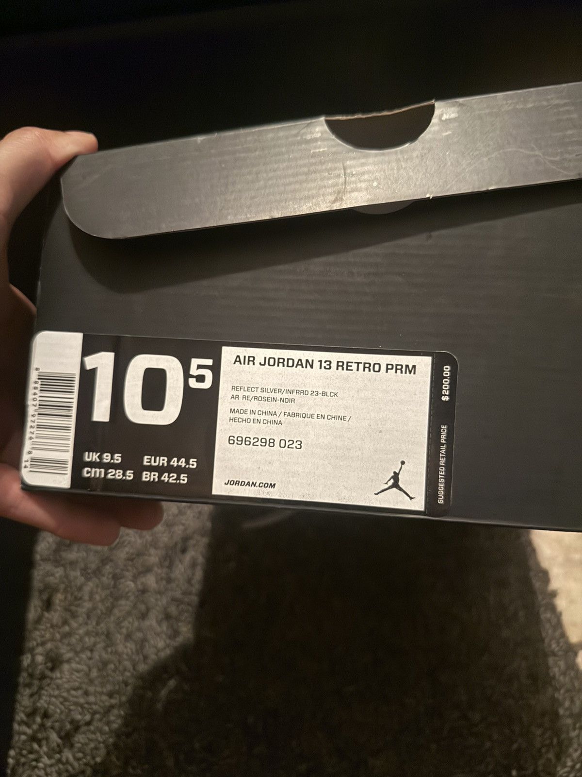 Jordan Brand Jordan 13 premium PRM reflective 3M Size US 10.5 / EU 43-44 - 8 Thumbnail