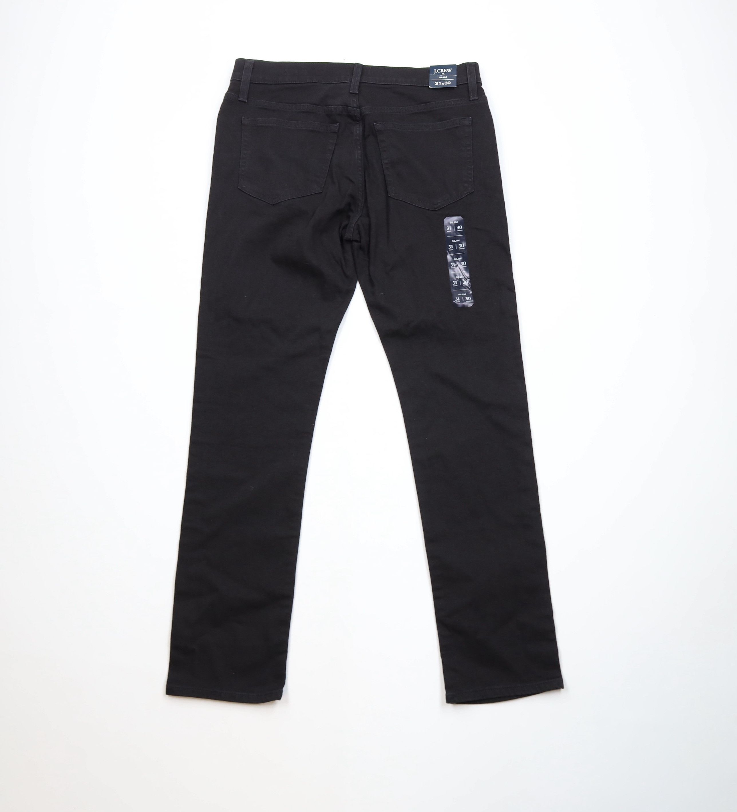 J.Crew New J Crew Slim Fit Flex Straight Leg Denim Jeans Black Size US 31 - 9 Thumbnail