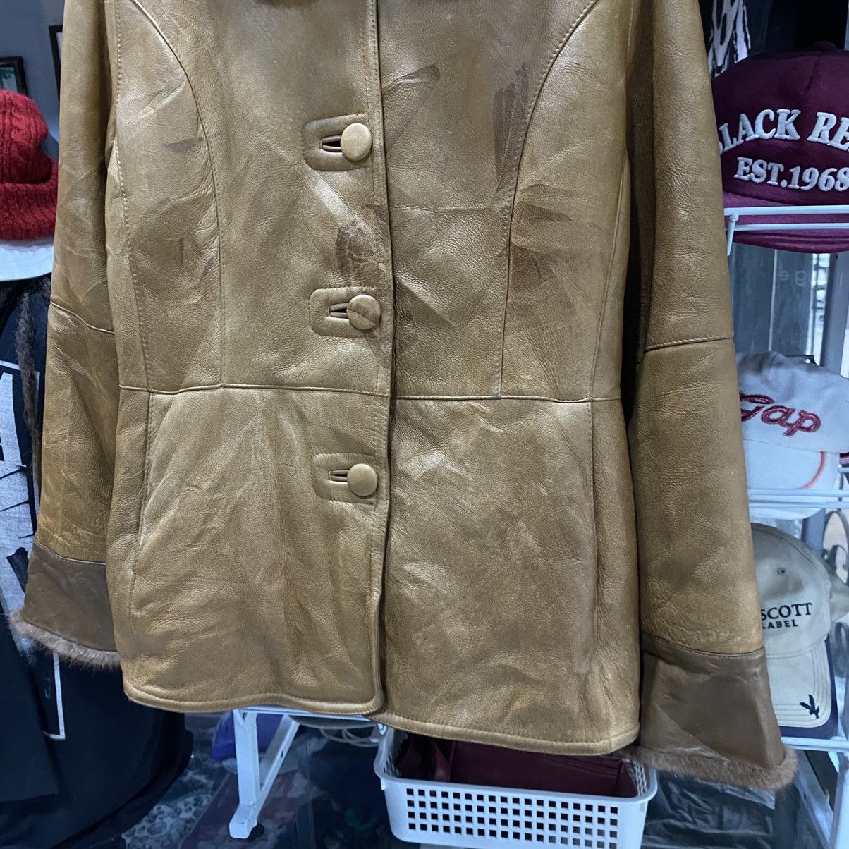 Pierre Balmain Vintage 90s Pierre Balmain Shearling Fur Coat Jacket Size US M / EU 48-50 / 2 - 5 Thumbnail