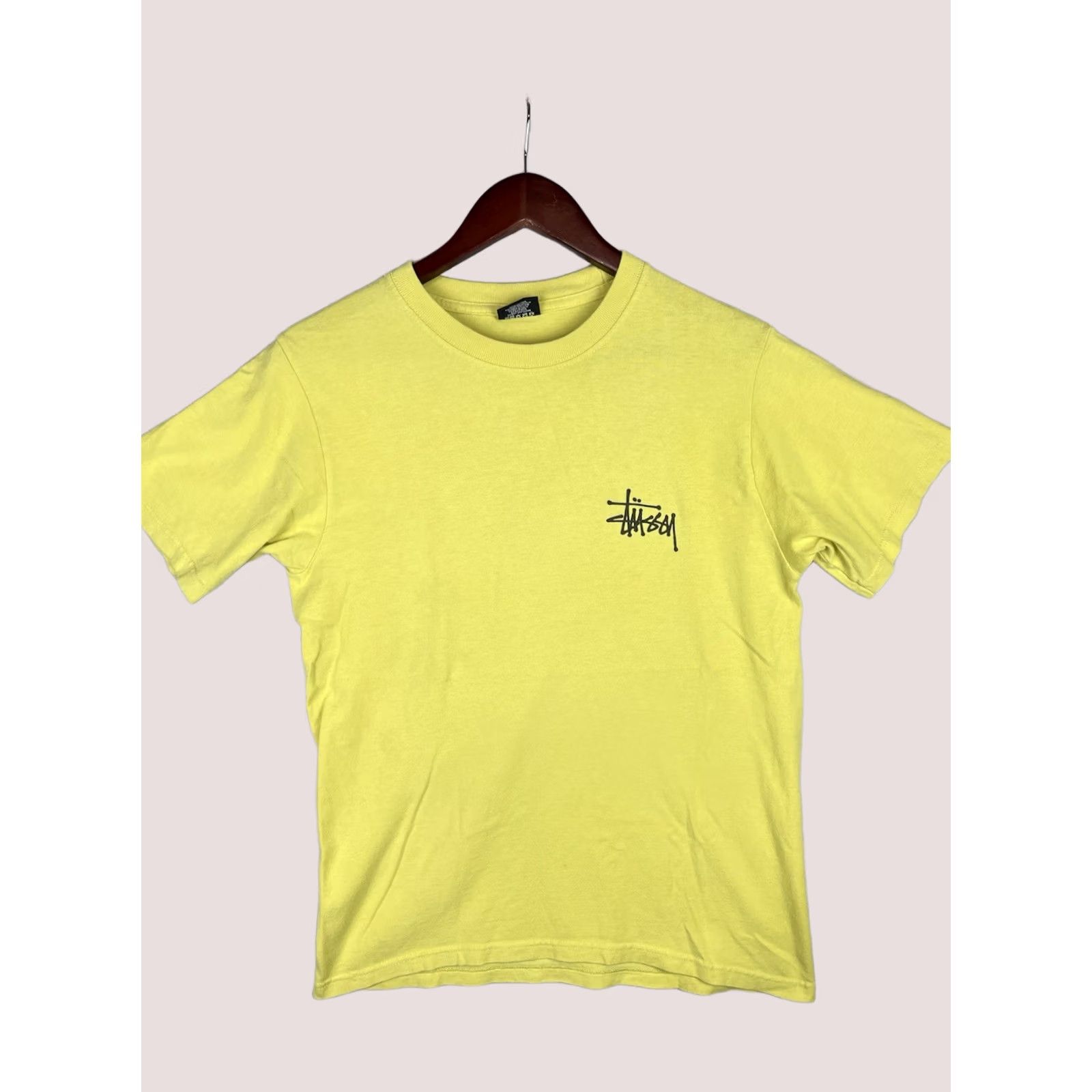 Vintage Stussy Shirt Mens Small Yellow Skate Inna Rub A Dub Style Tee Stüssy Tee Shirt Size US S / EU 44-46 / 1 - 1 Thumbnail