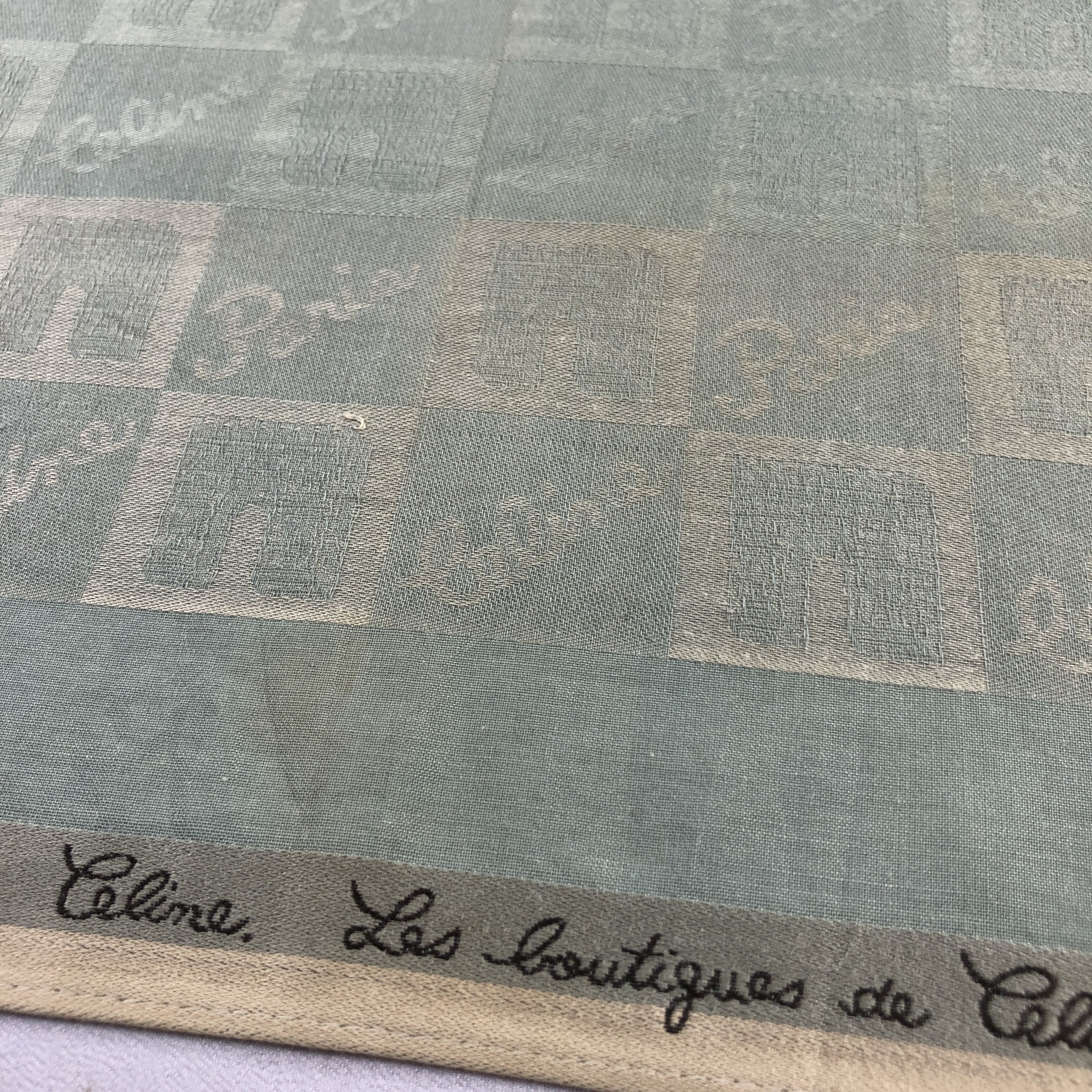 Celine × Vintage CeLIne Handkerchief Neckerchief Bandana H2563 Size ONE SIZE - 4 Thumbnail
