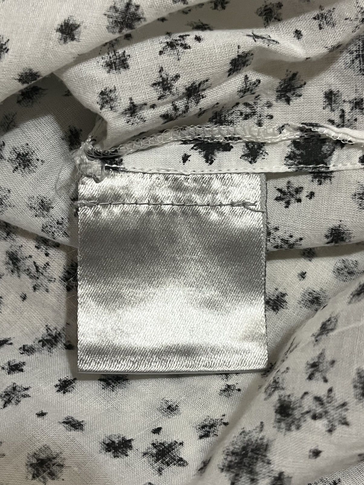 Dior Homme SS05 ‘Untitled’ Painted Button-Up Shirt