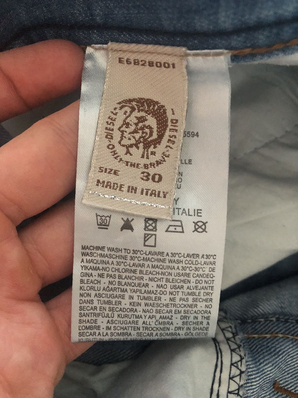 Diesel × Vintage DIESEL THANAZ QUALITY DESIGNER DENIM PANTS JEANS Size US 30 / EU 46 - 7 Thumbnail