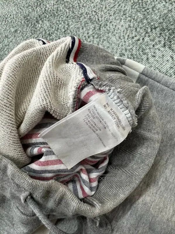 Thom Browne Thom Browne Gray Striped Casual Pants . Size US 27 - 6 Thumbnail