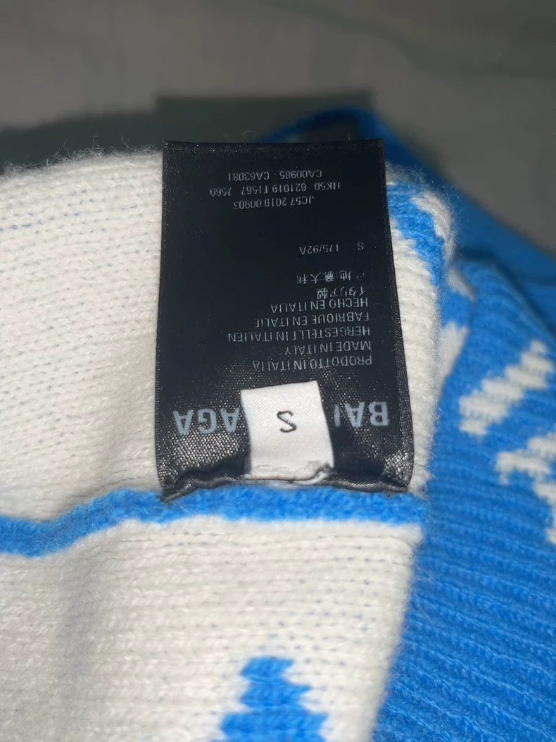 Balenciaga Balenciaga Blue Sweater Size S / US 4 / IT 40 - 3 Thumbnail