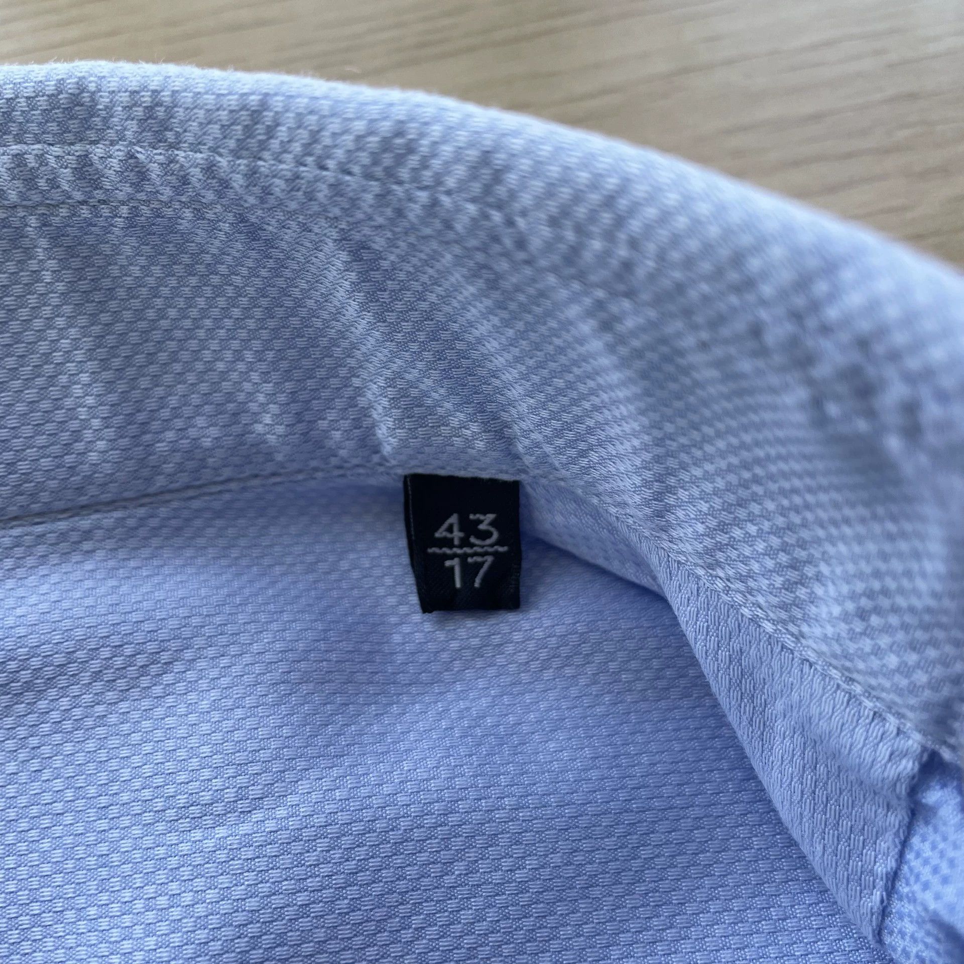 Ermenegildo Zegna 99 New Zegna Blue LS Shirt Men's Size 43 Size US S / EU 44-46 / 1 - 6 Thumbnail