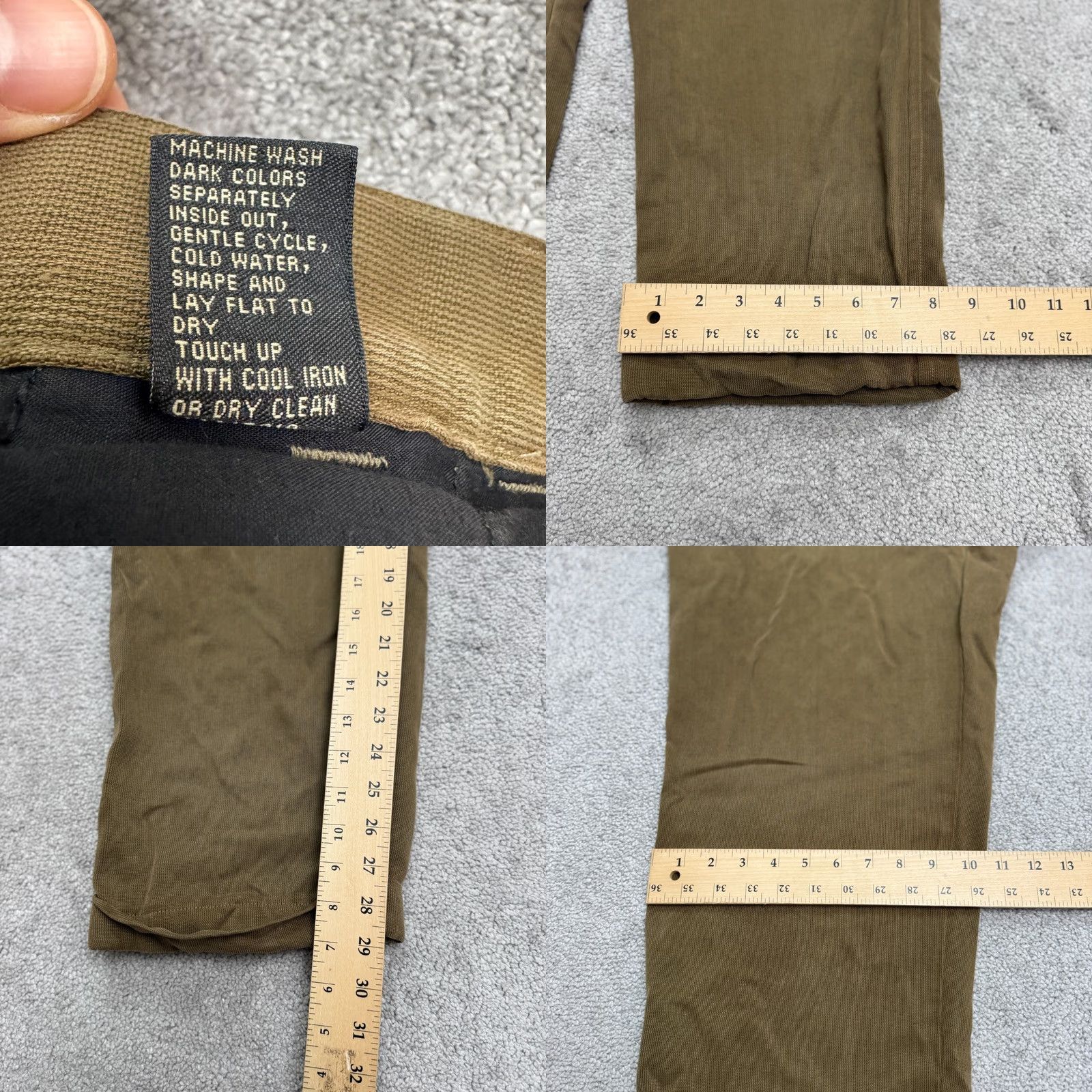 Tori Richard Tori Richard Dress Pants Mens 32 Brown Pleated Front Straight Leg Cuffed Boxy? Size US 32 / EU 48 - 8 Thumbnail