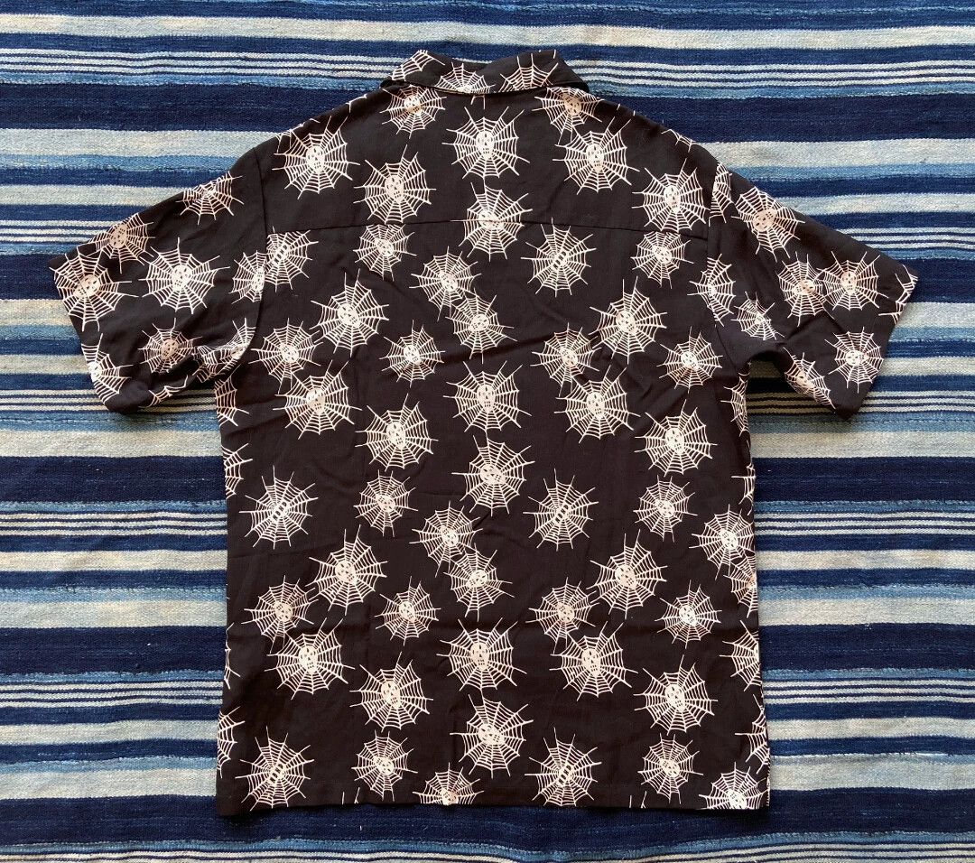 Neighborhood NEIGHBORHOOD NHMP ALOHA 19SS Web Hawaiian Short Sleeve Shirt Size US M / EU 48-50 / 2 - 2 Thumbnail