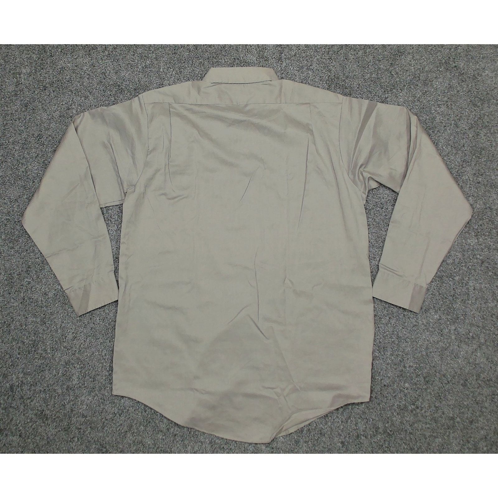 Lee Lee | Vintage 1980s Boxy Fit Permanent Press Work Shirt Size US XL / EU 56 / 4 - 4 Thumbnail