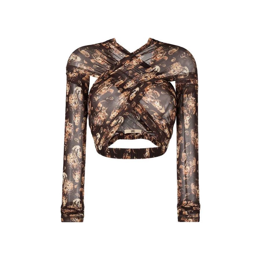 KNWLS knwls 22 cross cutout top size S in stock Size S / US 4 / IT 40 - 2 Thumbnail