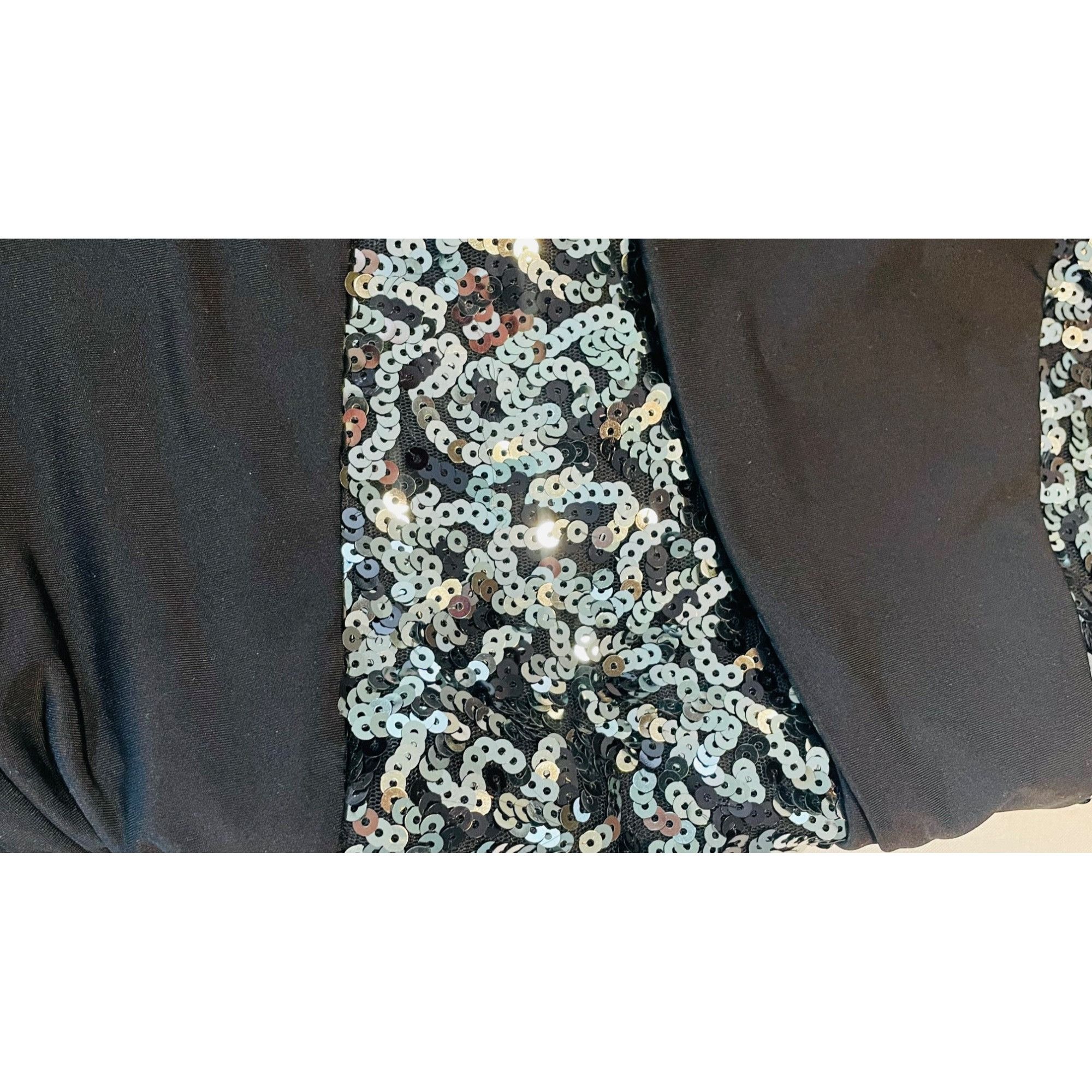 Other Strapless Black Ruched Mini Dress Women Sequins Size M Speec Size M / US 6-8 / IT 42-44 - 9 Thumbnail
