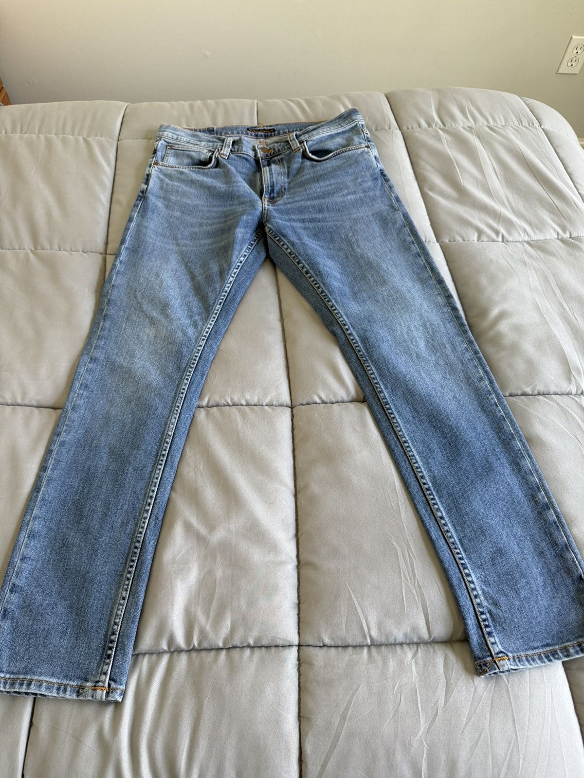 Nudie Jeans Lean Dean Lost Orange size 32 x 30 Size US 32 / EU 48 - 1 Thumbnail
