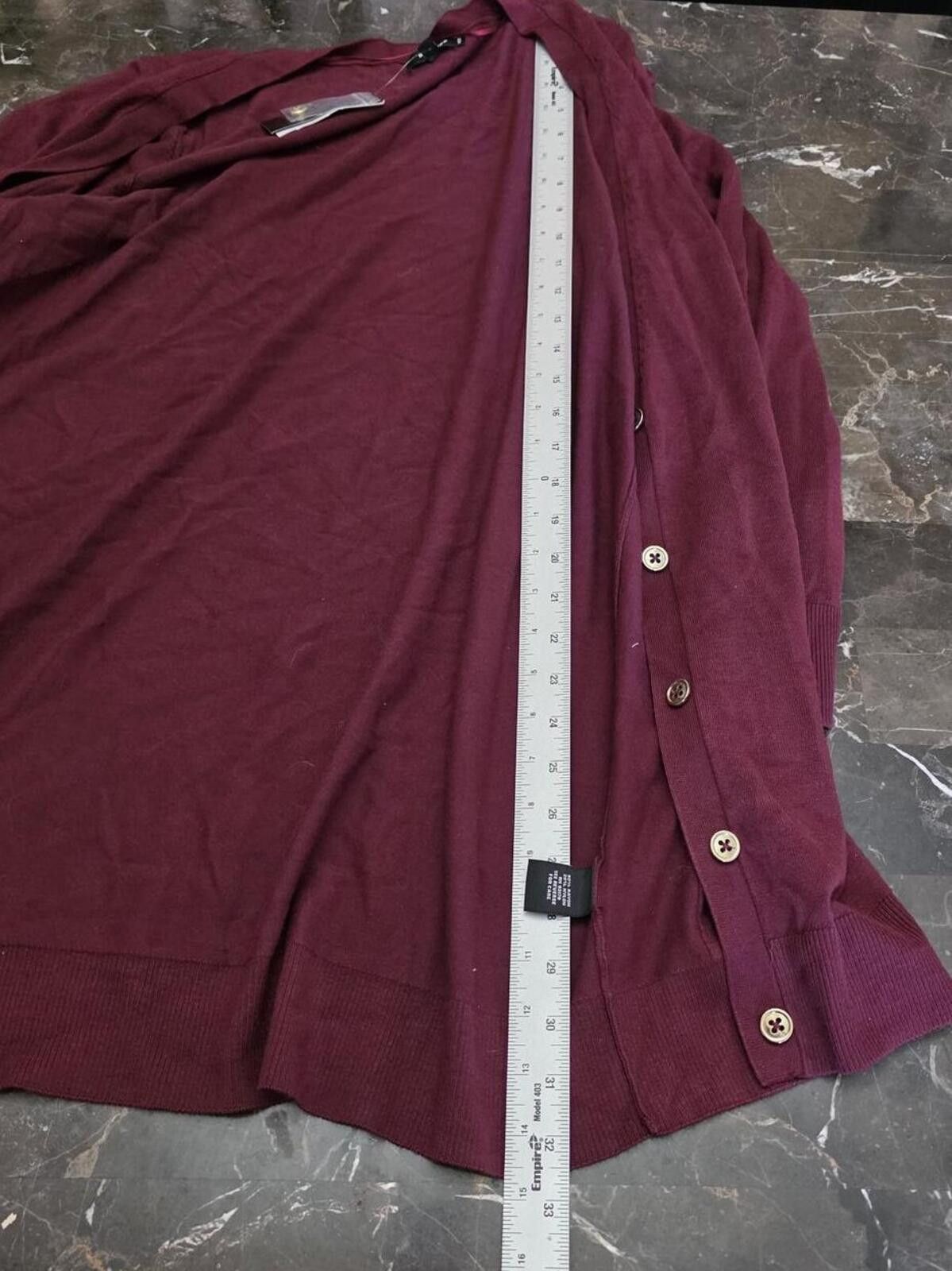 Other Premise Studio Brandywine Open Front Cardigan Sweater 1X NWT Size XL / US 12-14 / IT 48-50 - 8 Thumbnail