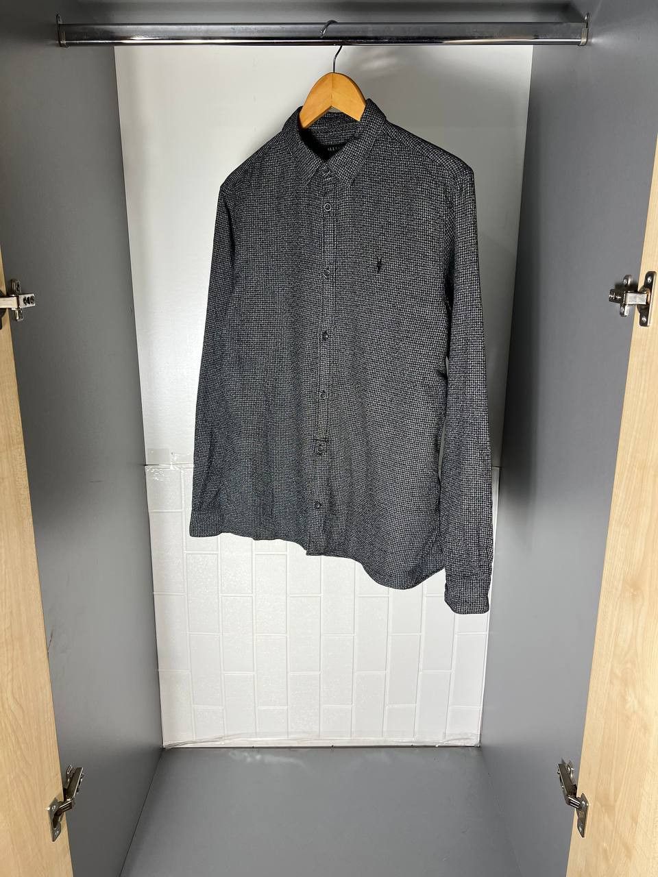 Allsaints VINTAGE ALLSAINTS FLANNEL DESIGNER SHIRT CASUAL JAPANESE Y2K Size US M / EU 48-50 / 2 - 5 Thumbnail