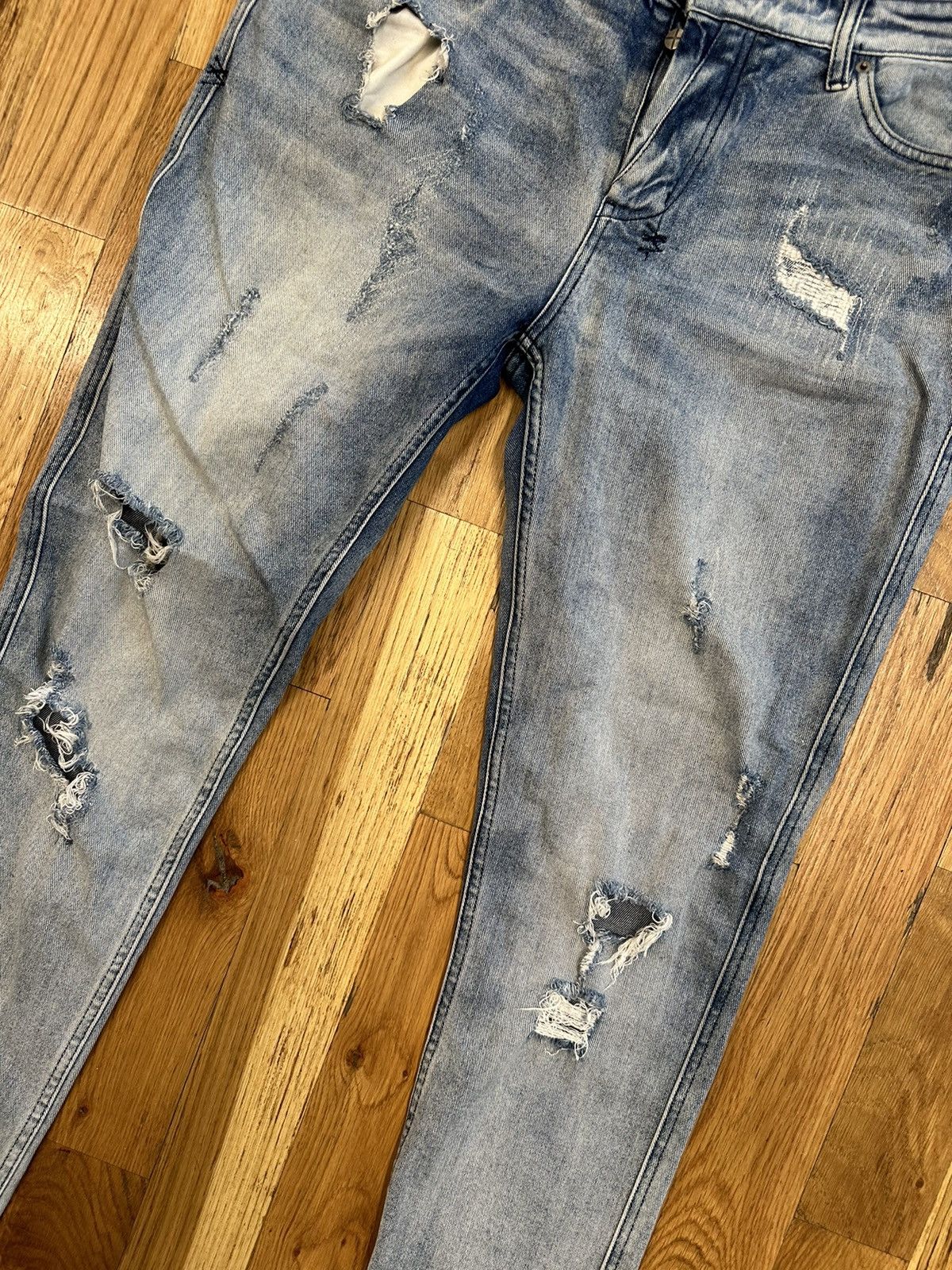 Ksubi Ksubi Stitch Patch Blue Denim Jeans Size 36 Size US 36 / EU 52 - 3 Thumbnail