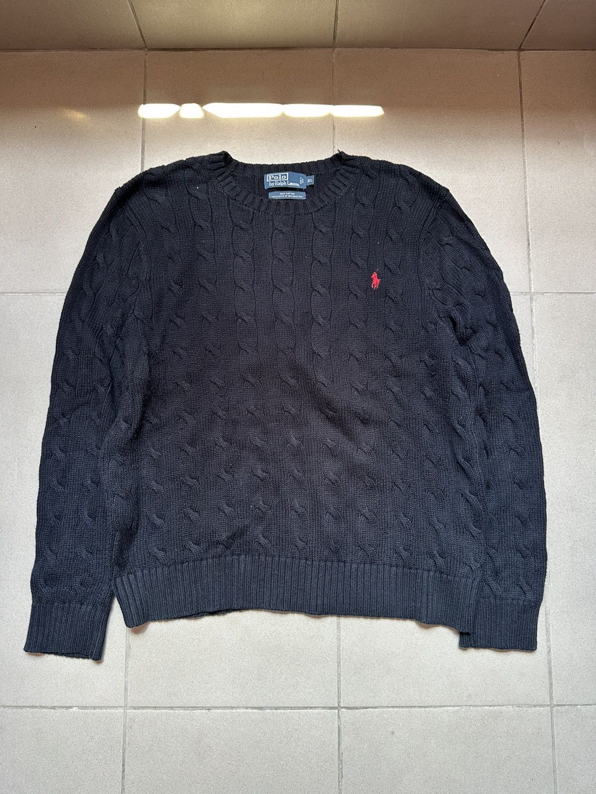 Polo Ralph Lauren Vintage Polo Ralph Lauren Knitwear Size US L / EU 52-54 / 3 - 1 Thumbnail
