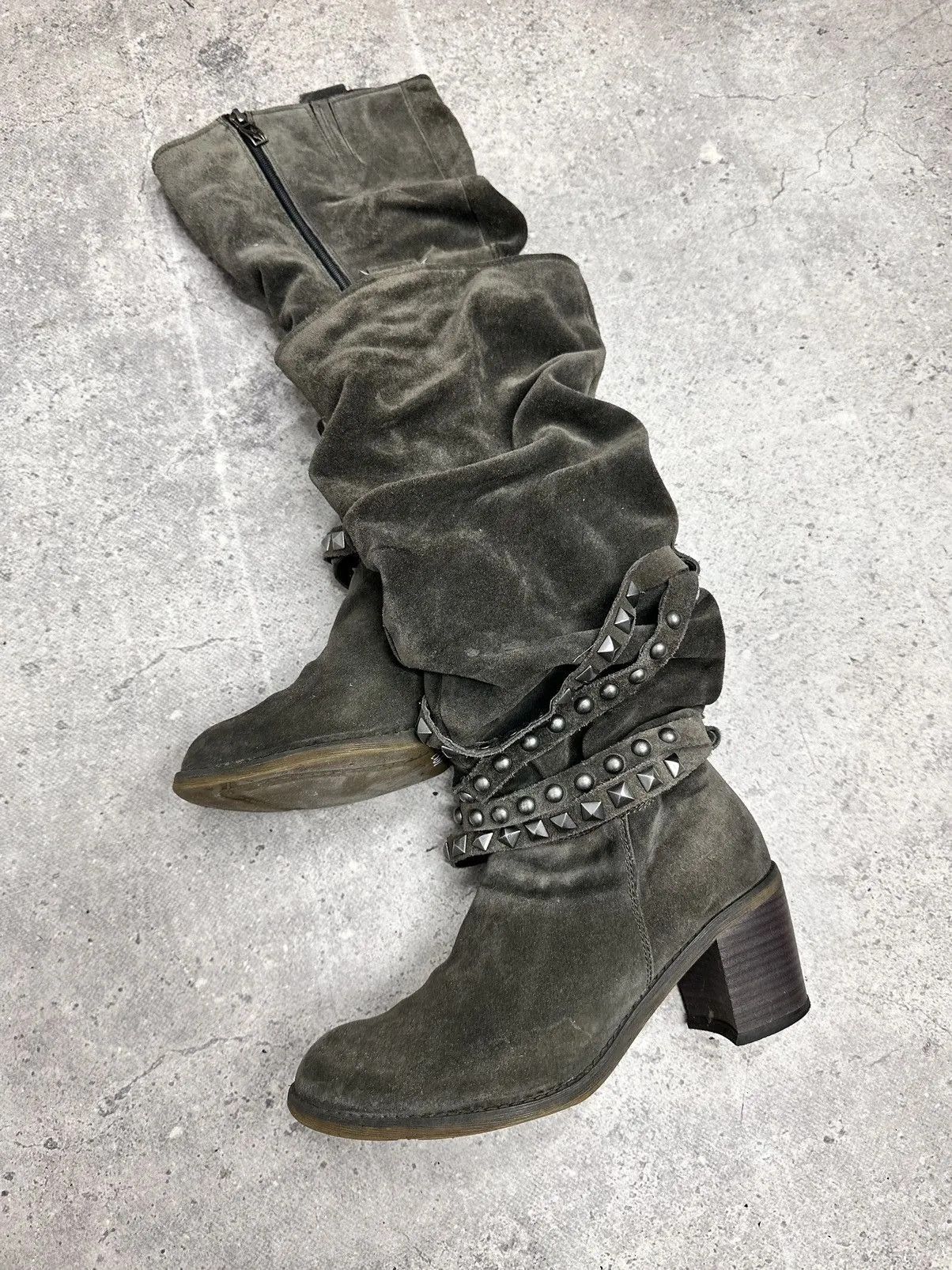 A.S.98 Real Leather Hight Heels Boots Avantgarde Y2K Size US 9 / IT 39 - 6 Thumbnail
