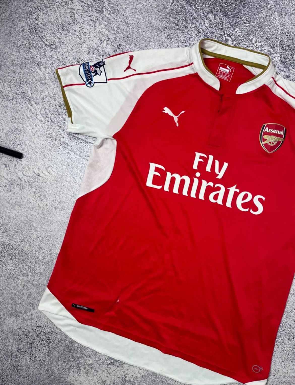 Puma Soccer jersey Puma FC Arsenal 17/18 Home jersey Men’s Size US XL / EU 56 / 4 - 2 Thumbnail