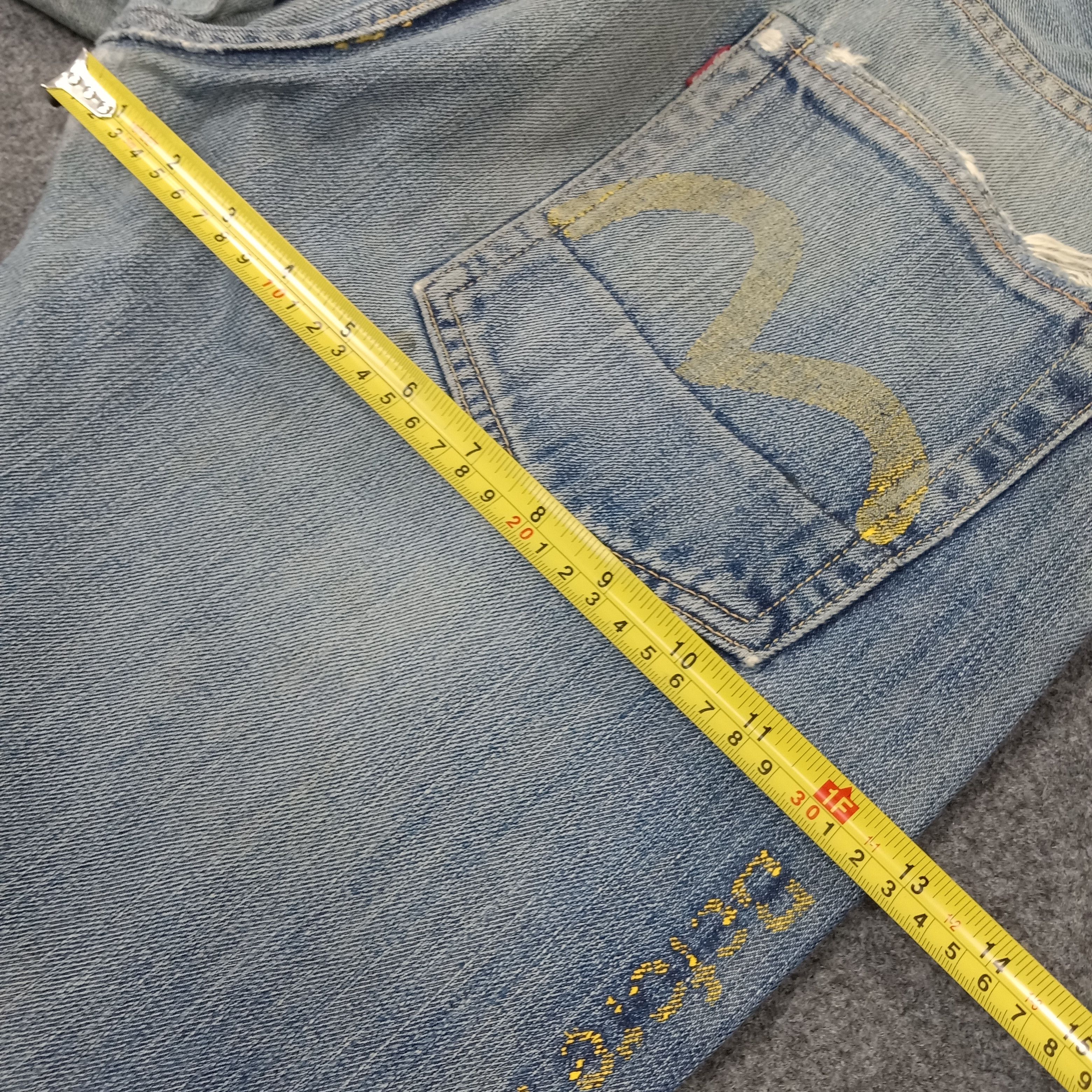 Evisu Evisu Japanese Brand Daicock Custom Art Denim Jeans C244N3 Size US 30 / EU 46 - 11 Thumbnail