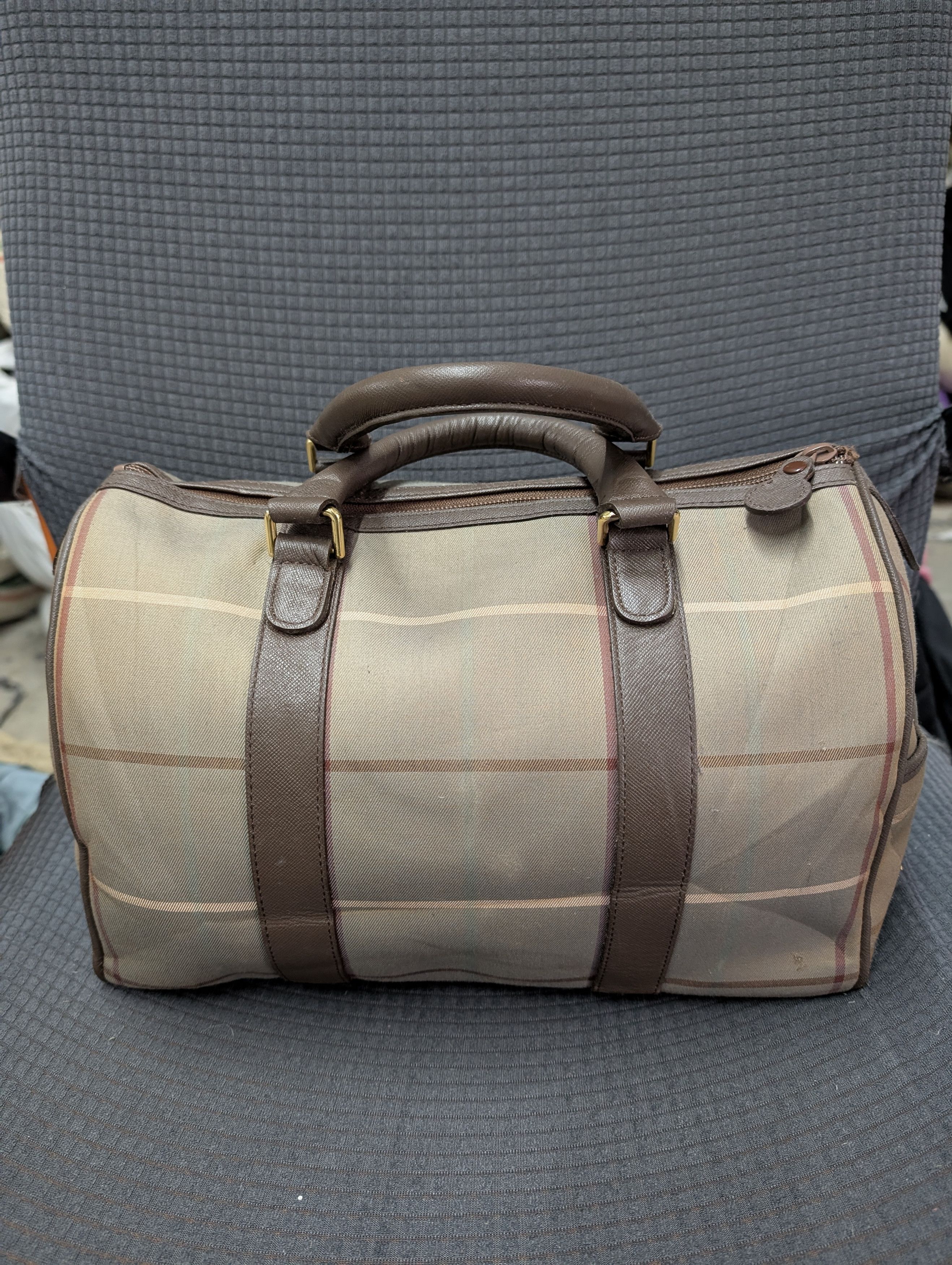 Burberry 🔥VINTAGE 🔥BURBERRY TOTE BAG Size ONE SIZE - 3 Thumbnail