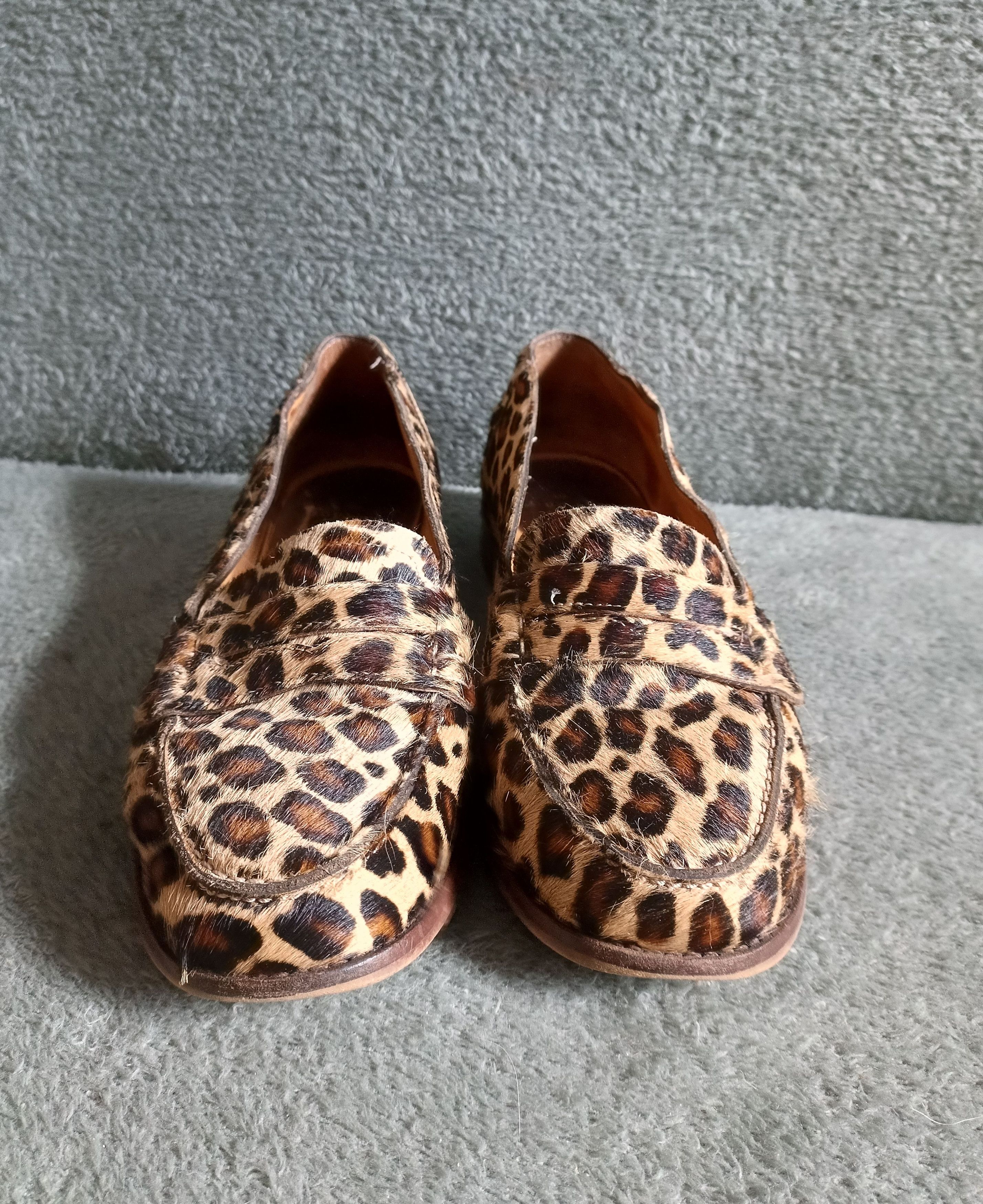 Sezane SEZANE Andrea Leopard Print Leather Loafers Shoes EU38 US7 Size US 7 / IT 37 - 7 Thumbnail