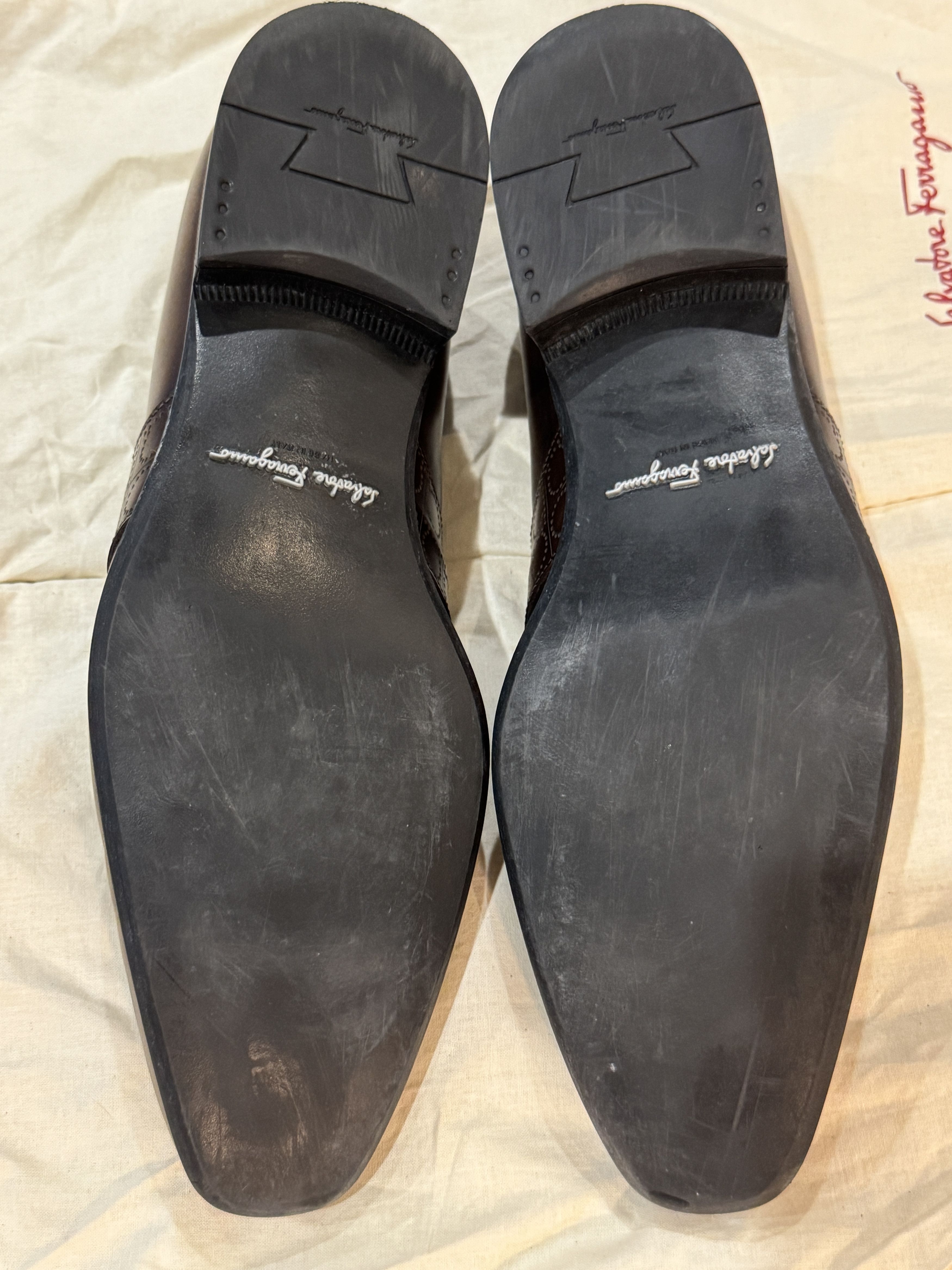 Salvatore Ferragamo Salvatore Ferragamo Goliath Loafers-Madeira Calf-size 7.5D Size US 7.5 / EU 40-41 - 6 Thumbnail