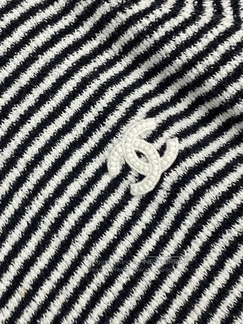 Chanel Chanel 23C black and white striped dress Size XXS / US 00 / IT 34 - 6 Thumbnail