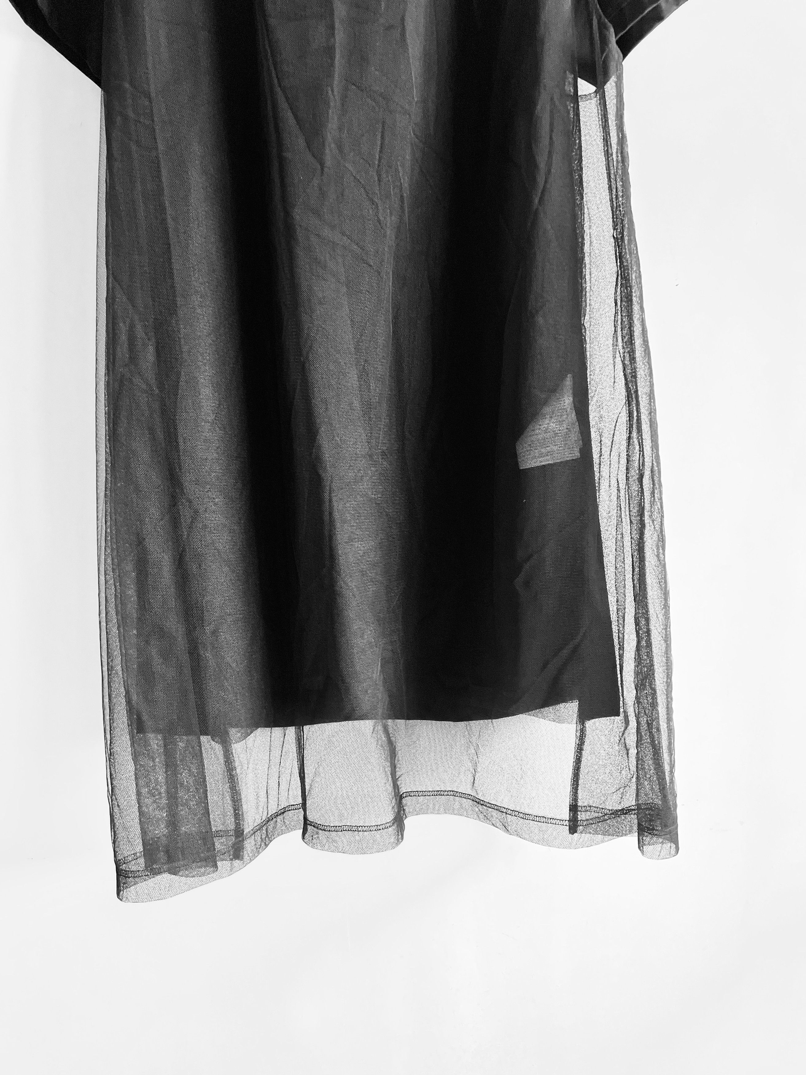 Comme des Garcons Homme Plus COMME des GARCONS HOMME PLUS Sheer Mesh Double Layer T-Shirt Size US L / EU 52-54 / 3 - 11 Thumbnail