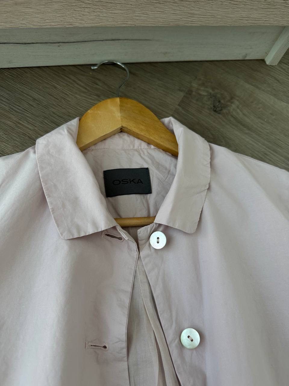 Japanese Brand × Vintage Oska Women 1 US L 100% Cotton Pink Shirt Lagenlook Blouse Size S / US 4 / IT 40 - 7 Thumbnail