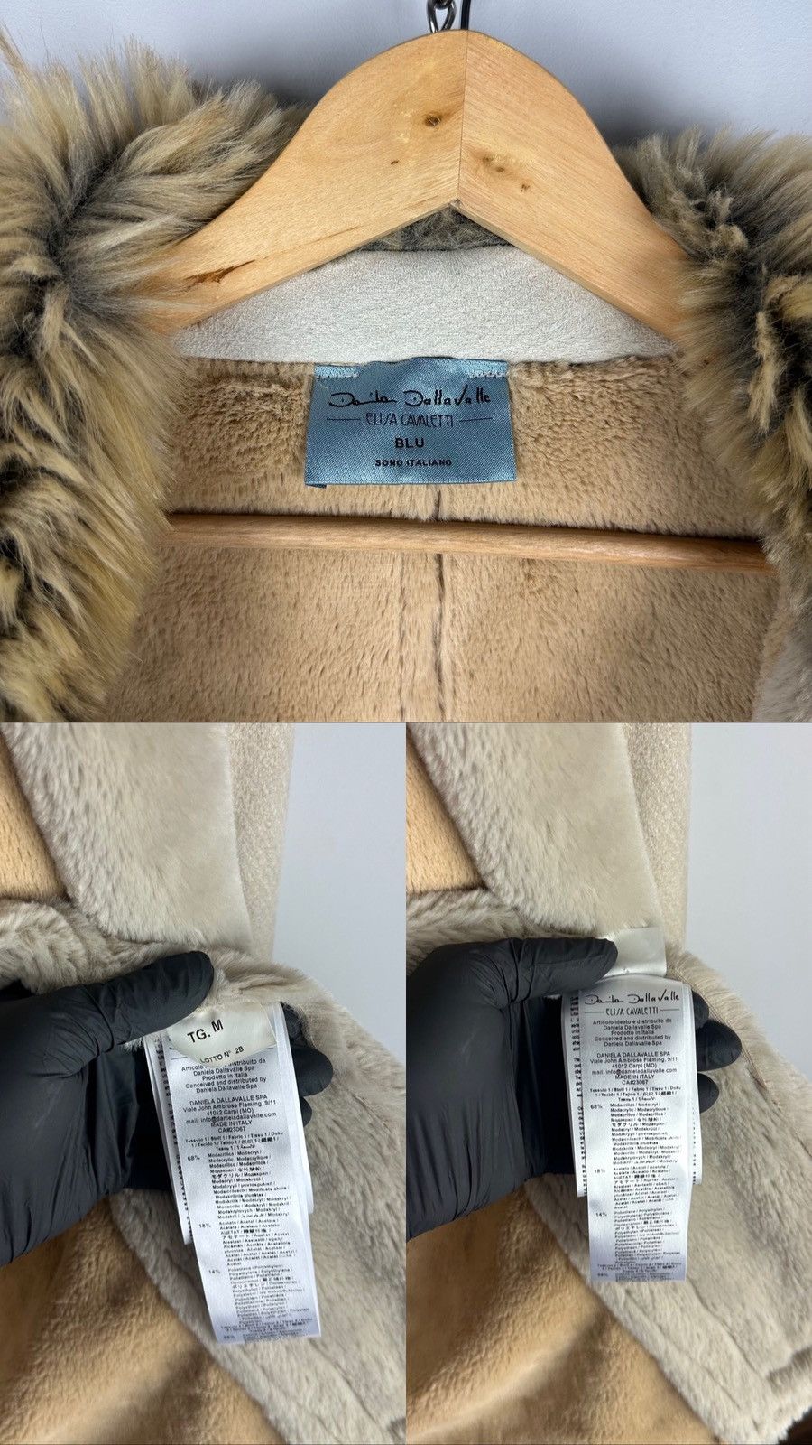 Elisa Cavaletti Vintage Elisa Cavaletti Sono Italiano Designet Coat Size M / US 6-8 / IT 42-44 - 25 Thumbnail