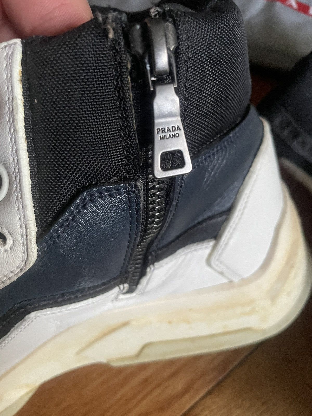 Prada MEN’S PRADA POLARIUS HIGH TOPS Size US 7 / EU 40 - 5 Thumbnail