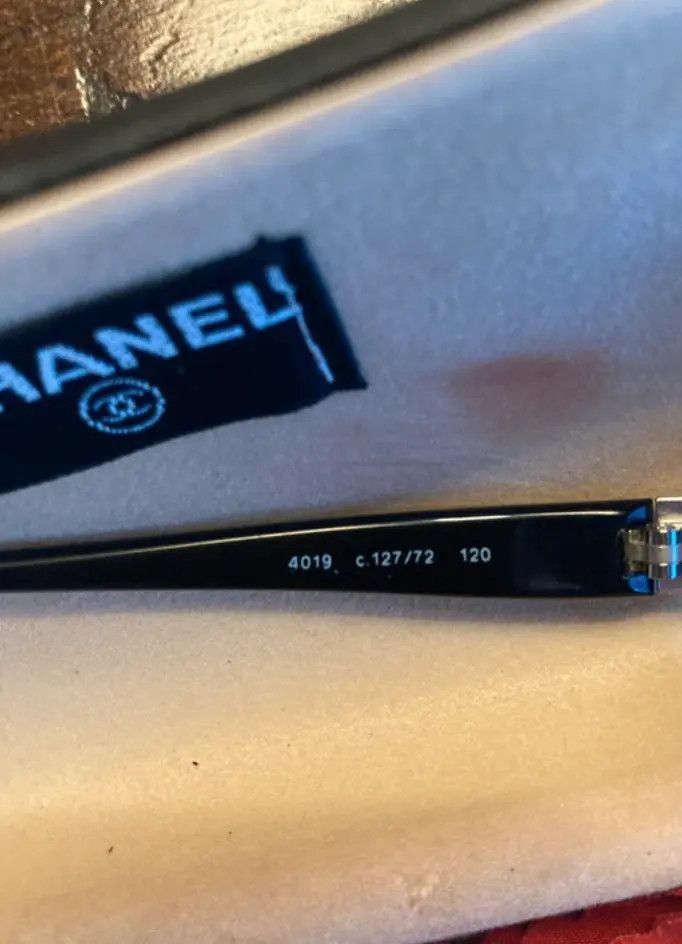 Chanel × Vintage CHANEL Sunglasses 4019 Mask Visor Rimless Ski Shield 4033 Size ONE SIZE - 3 Thumbnail