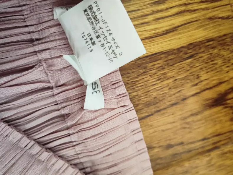 Issey Miyake issey miyake size:3 Cherry blossom pink pleated pants Size 42" / US 20 - 3 Thumbnail
