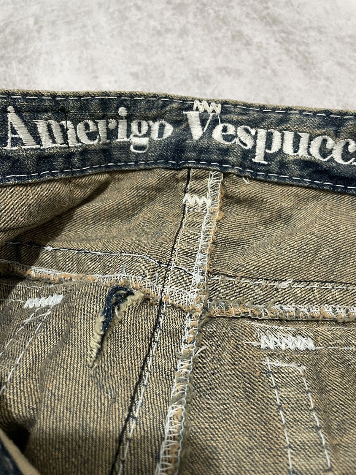 If Six Was Nine × Japanese Brand × Le Grande Bleu (L.G.B.) 2000s Flared amerigi wash japan denim pants y2k style Size US 30 / EU 46 - 9 Thumbnail