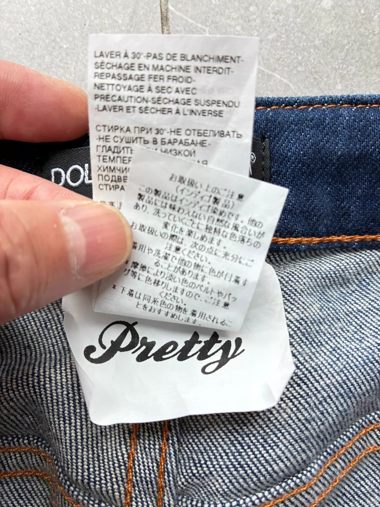 Dolce & Gabbana Dolce & Gabbana 36 Jeans New With Tags Zipper Fly Size 25" / US 0 / IT 36 - 5 Thumbnail