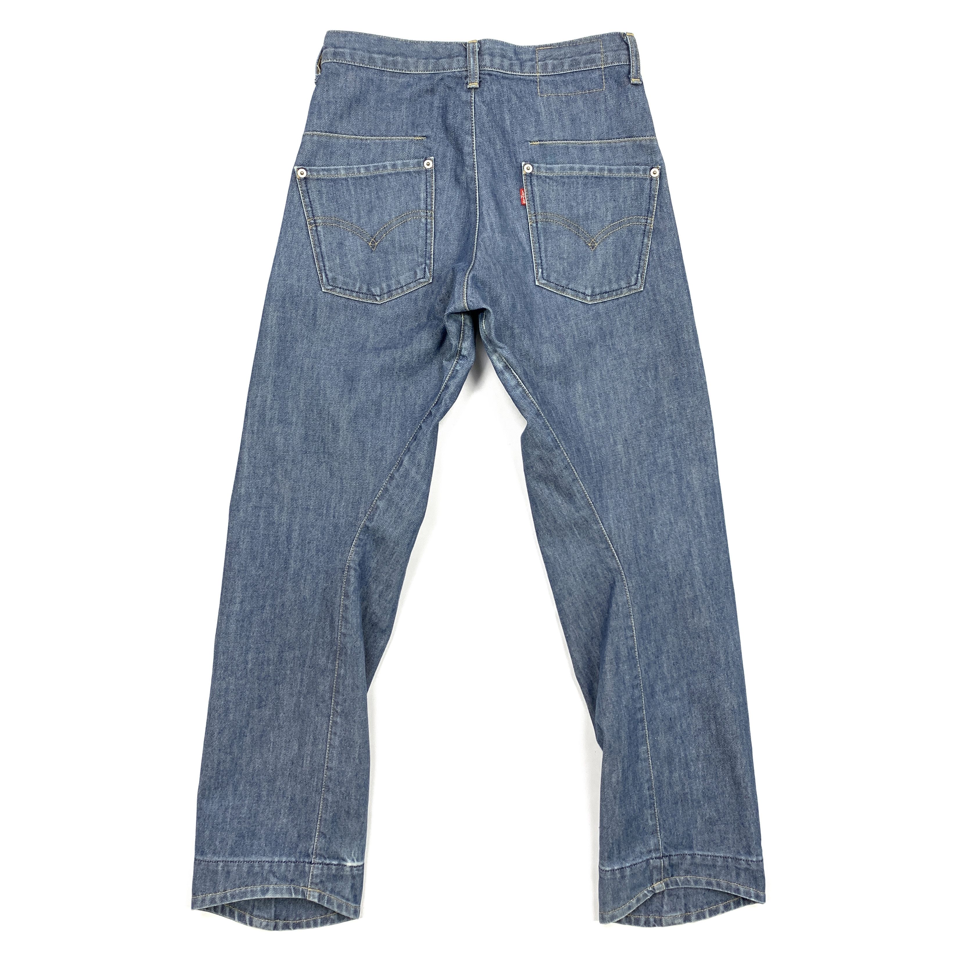 Levi's Engineered 00s Regular Denim Jeans Size US 29 - 2 Thumbnail