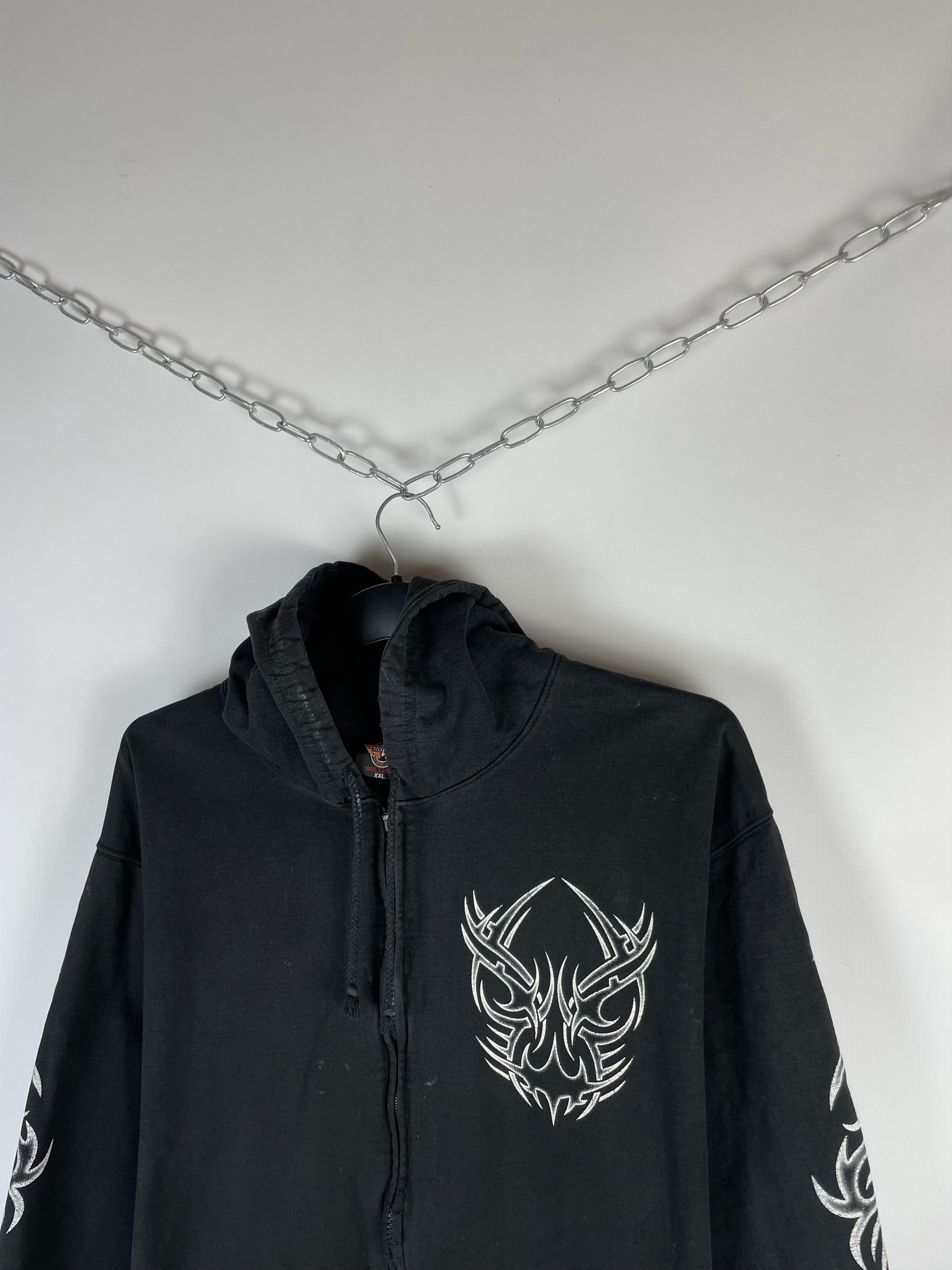 Band Tees Vintage Rock Zip Hoodie Y2K Size US XXL / EU 58 / 5 - 3 Thumbnail