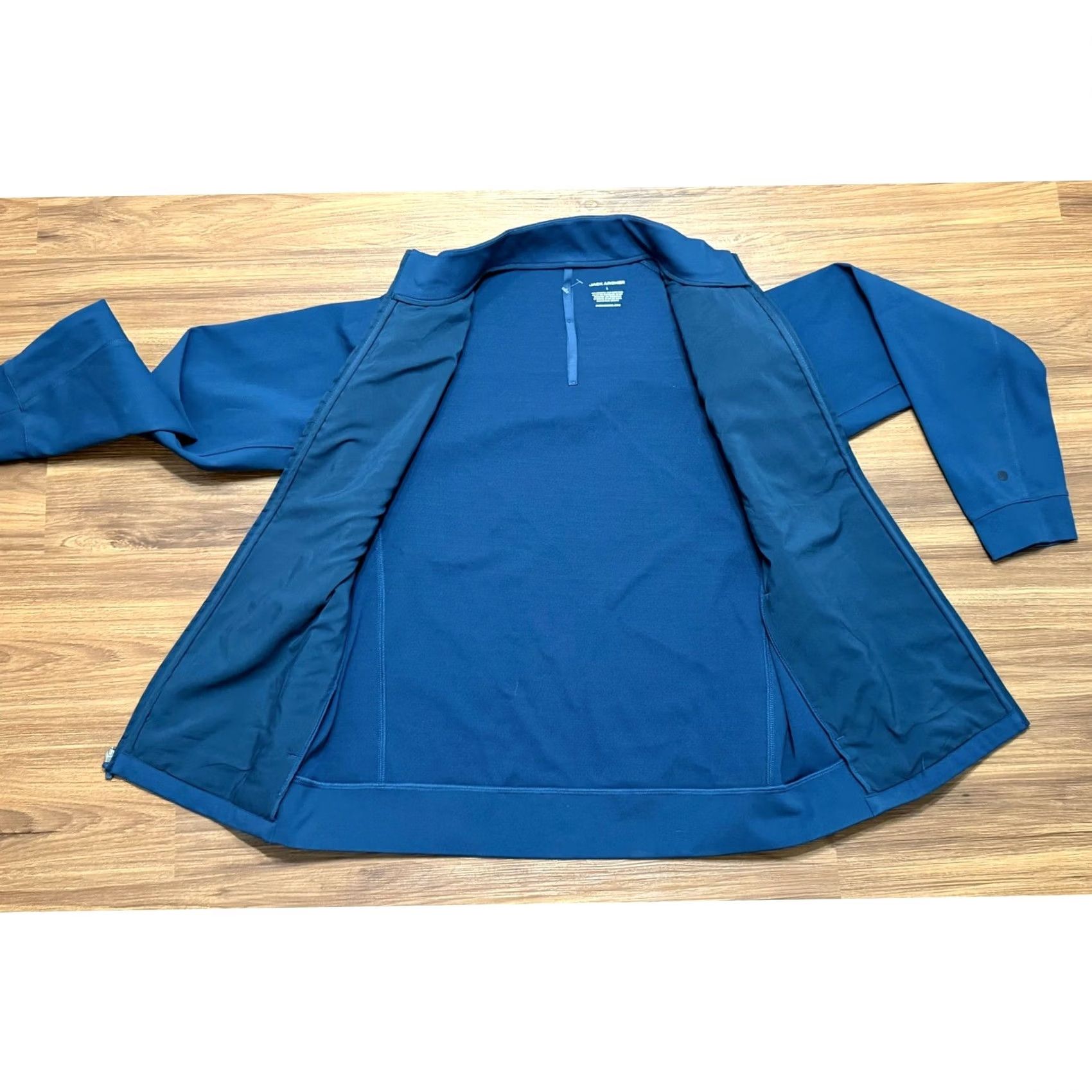 Vintage Jack Archer Mens Full Zip Lightweight Technical Jacket Blue L Jacket Size US L / EU 52-54 / 3 - 7 Thumbnail