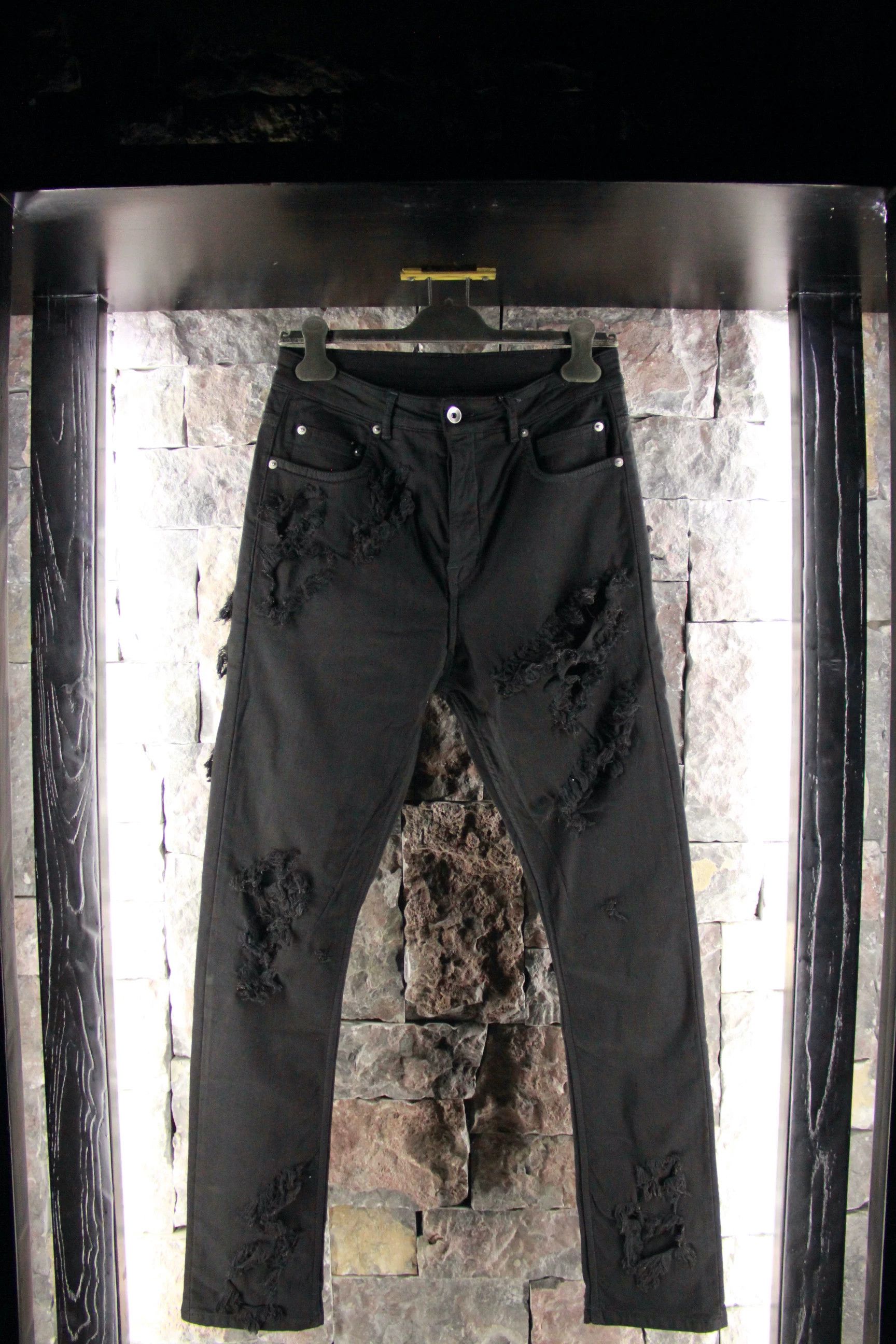 Rick Owens Rick Owens Black Jeans Men 32 Size US 32 / EU 48 - 1 Thumbnail