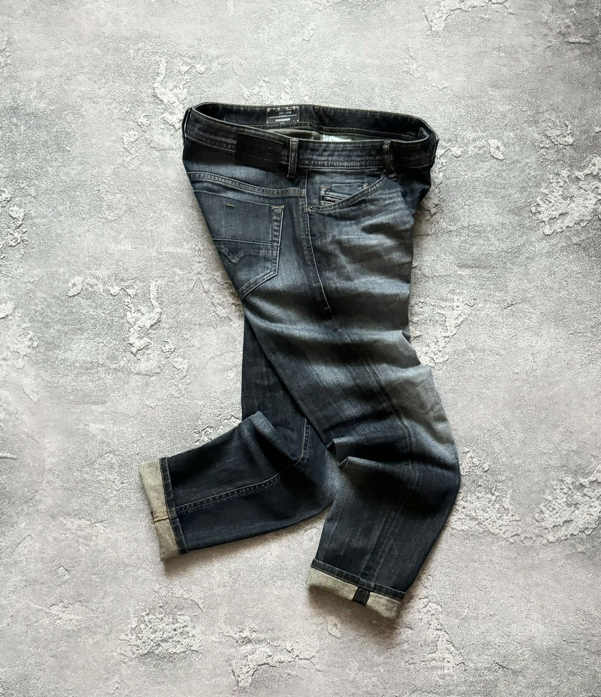 Diesel × Diesel Black Gold Diesel 33/32 thommer blue denim pant trouser Jean chino y2k Size US 33 - 1 Thumbnail