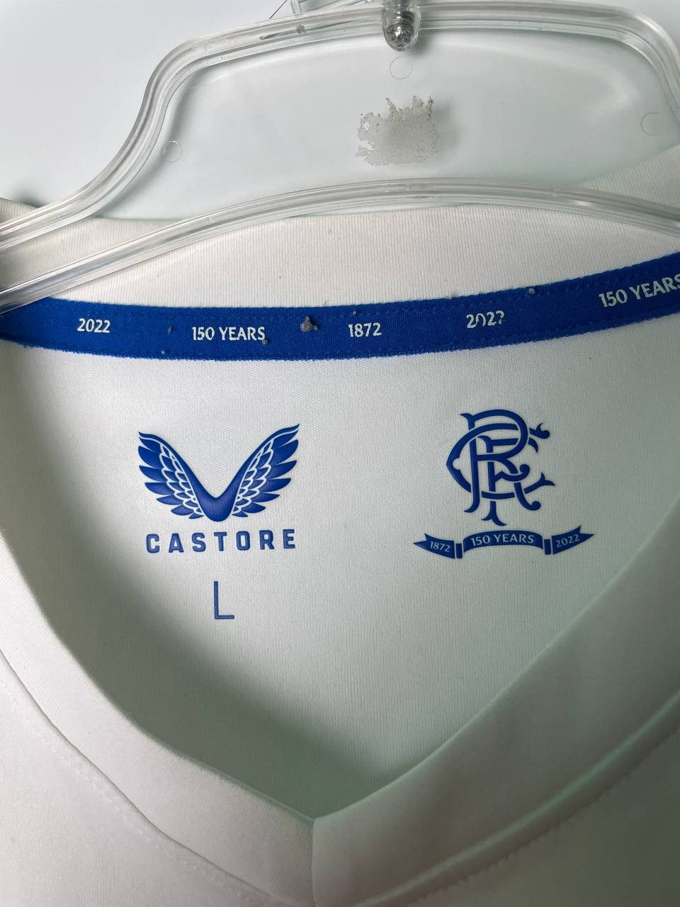 Other Castore Glasgow Rangers 150 Years Anniversary soccer jersey Size US L / EU 52-54 / 3 - 3 Thumbnail