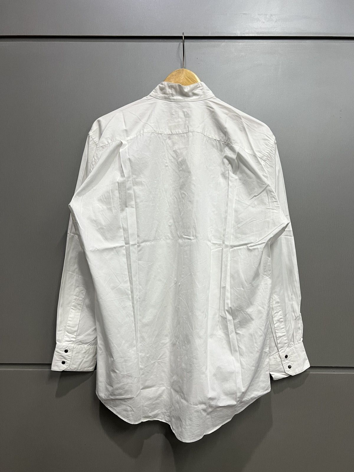 Thierry Mugler OG Spring 1990 Mugler Double Breasted Tailored Fencing Shirt Size US L / EU 52-54 / 3 - 3 Thumbnail