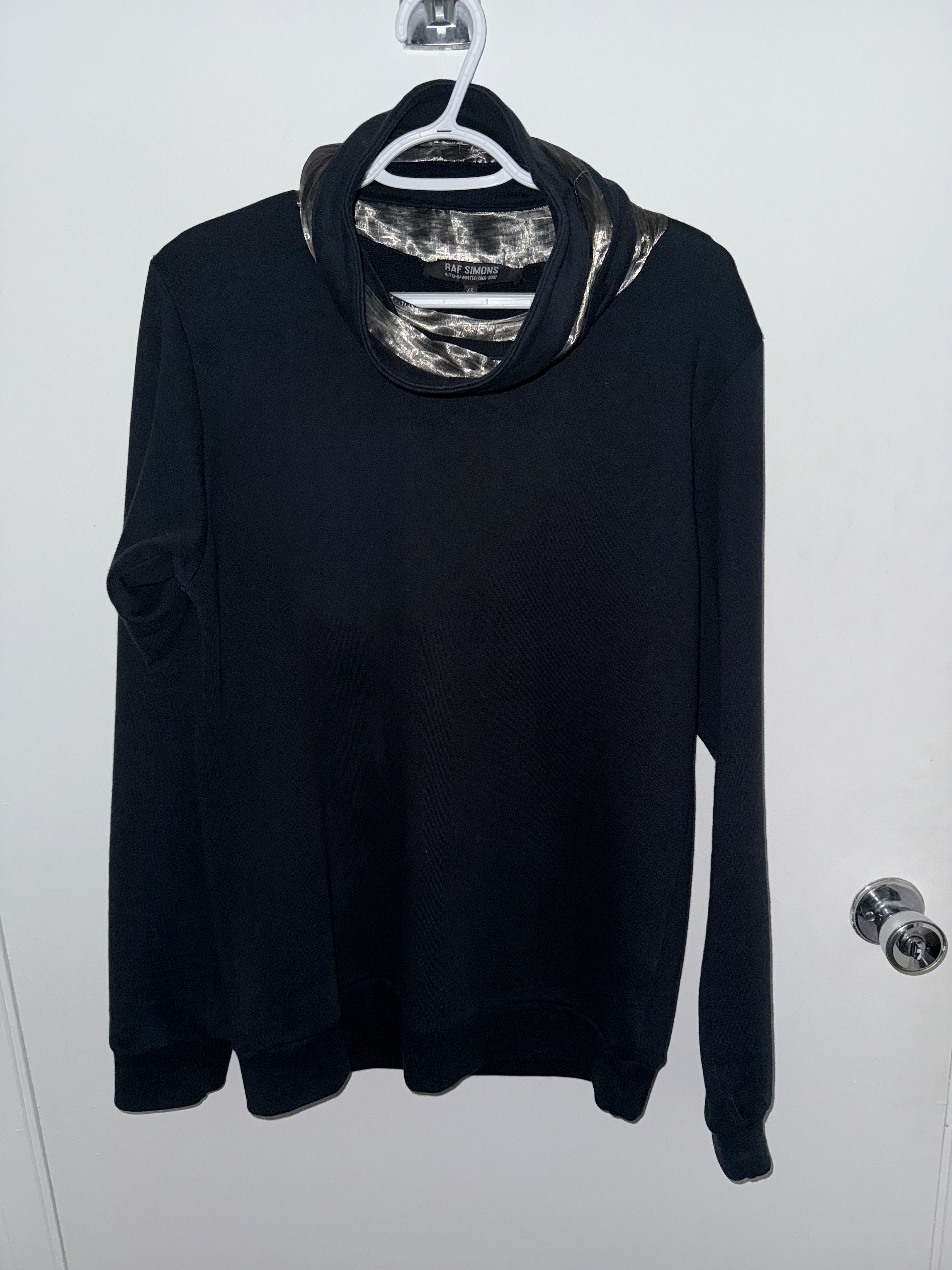 Raf Simons Runway Raf Simons AW 2006-2007 shawl sweatshirt | Grailed