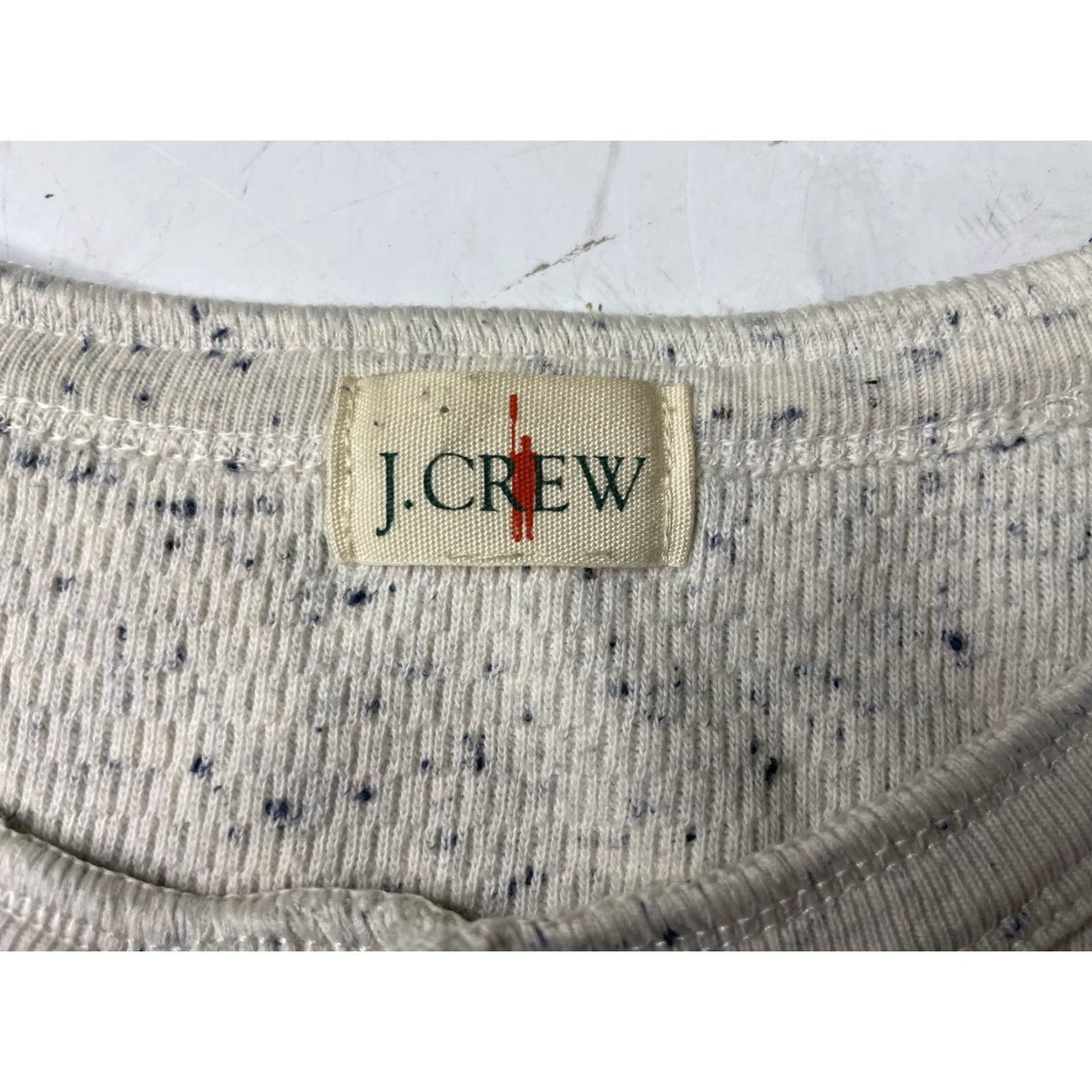 J.Crew J.CREW Shirt Mens S/M Henley Heritage Brushed Rib Knit Oarsman Thermal Waffle Solid Cotton 2020s Classic Outdoor Preppy Buttons Size US S / EU 44-46 / 1 - 3 Thumbnail