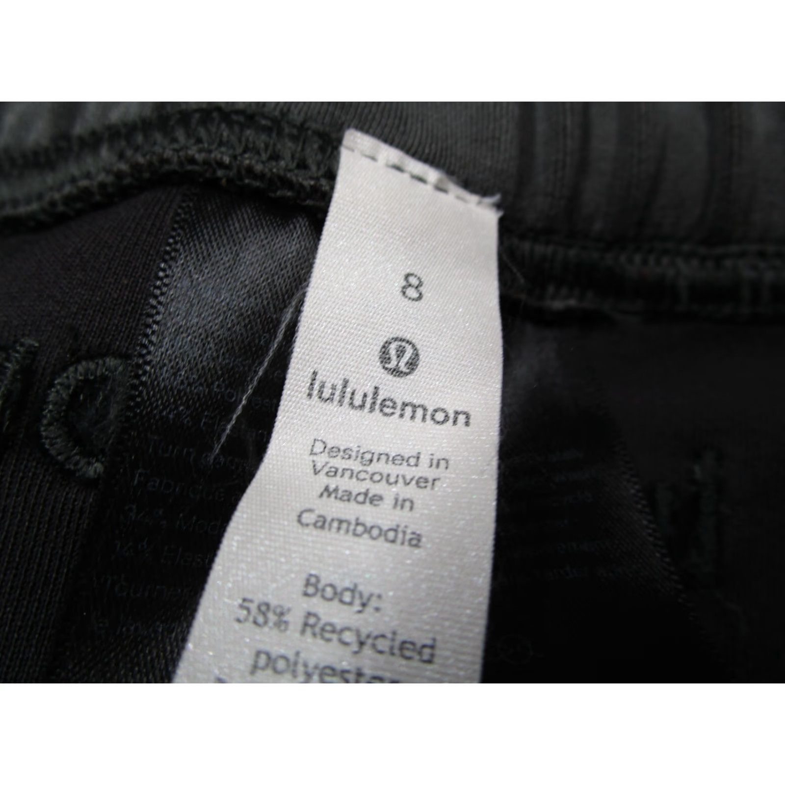 Lululemon Lululemon Women Gray Lounge Shorts 8 3" Inseam Drawstring Recycled Polyester Regular Rise Jazz? Size 30" / US 8 / IT 44 - 2 Thumbnail
