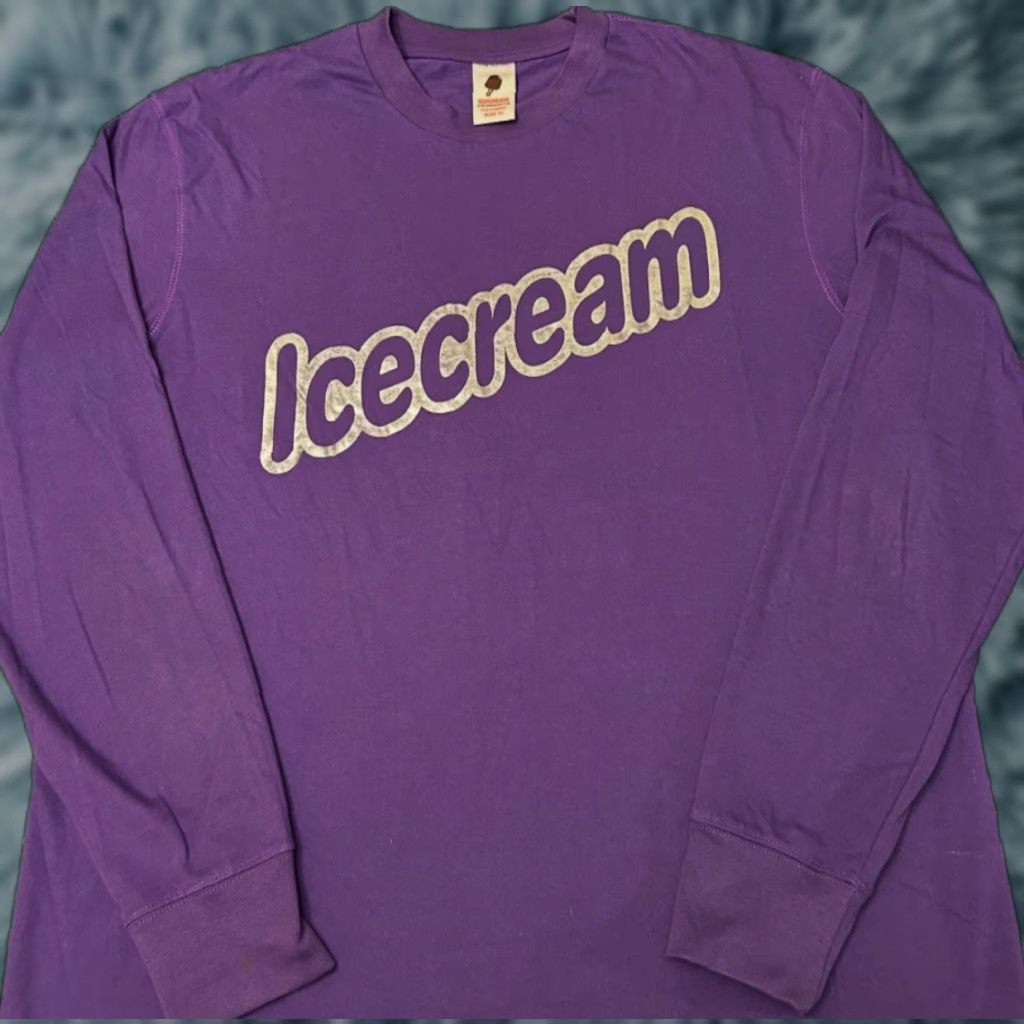Vintage VINTAGE Billionaire Boys Club Ice Cream Chrome Logo Purple Longsleeve Shirt Mens XL Size US XL / EU 56 / 4 - 1 Thumbnail