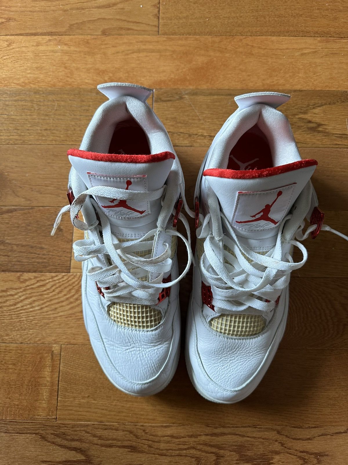 Jordan Brand Air Jordan 4 Metallic Red Size US 12 / EU 45 - 3 Thumbnail